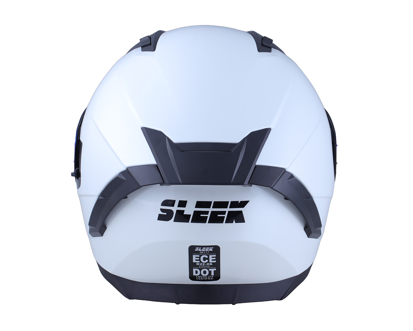 Foto 5 pulgar | Foto 4 | Casco para Motociclista Sleek Grande Blanco Abatible