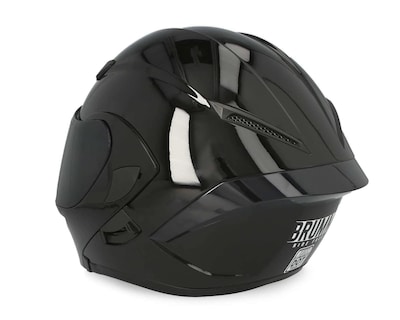 Foto 4 | Foto 4 | Casco para Motociclista Brumm Mediano Negro
