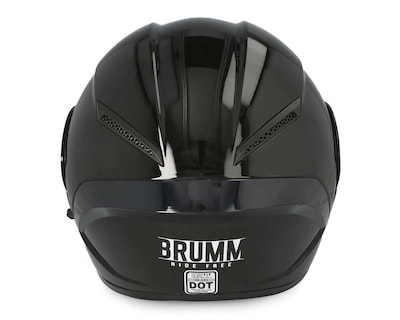 Foto 5 | Foto 5 | Casco para Motociclista Brumm Mediano Negro
