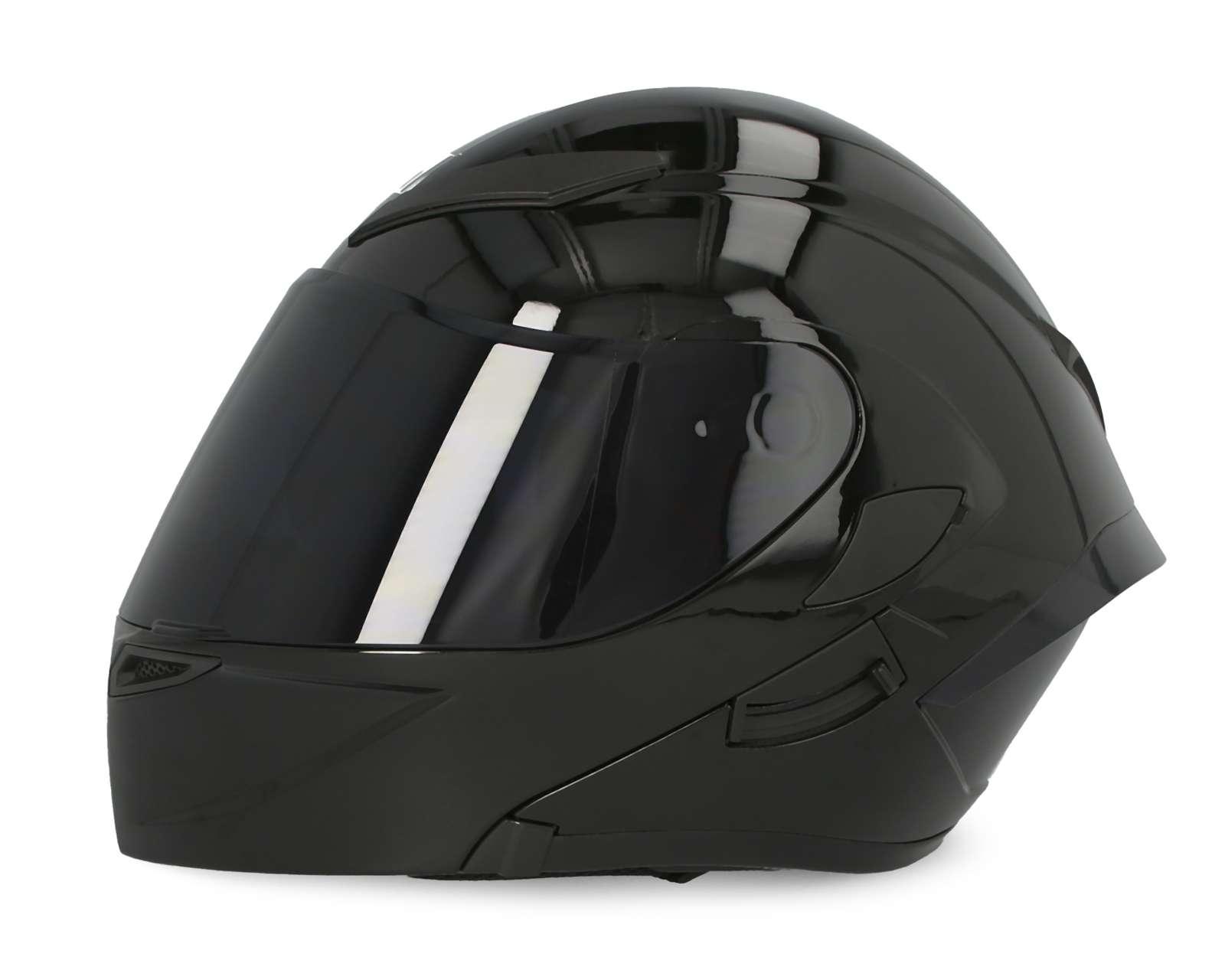 Foto 4 pulgar | Foto 3 | Casco para Motociclista Brumm Grande Negro