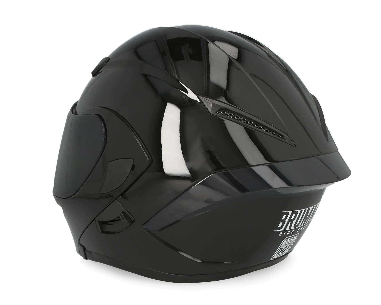 Foto 4 | Foto 4 | Casco para Motociclista Brumm Grande Negro