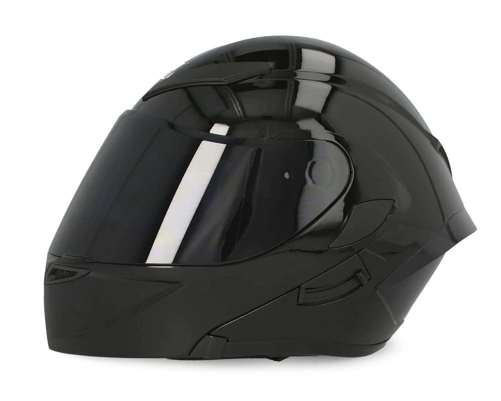 Foto 3 | Foto 3 | Casco para Motociclista Brumm Extragrande Negro