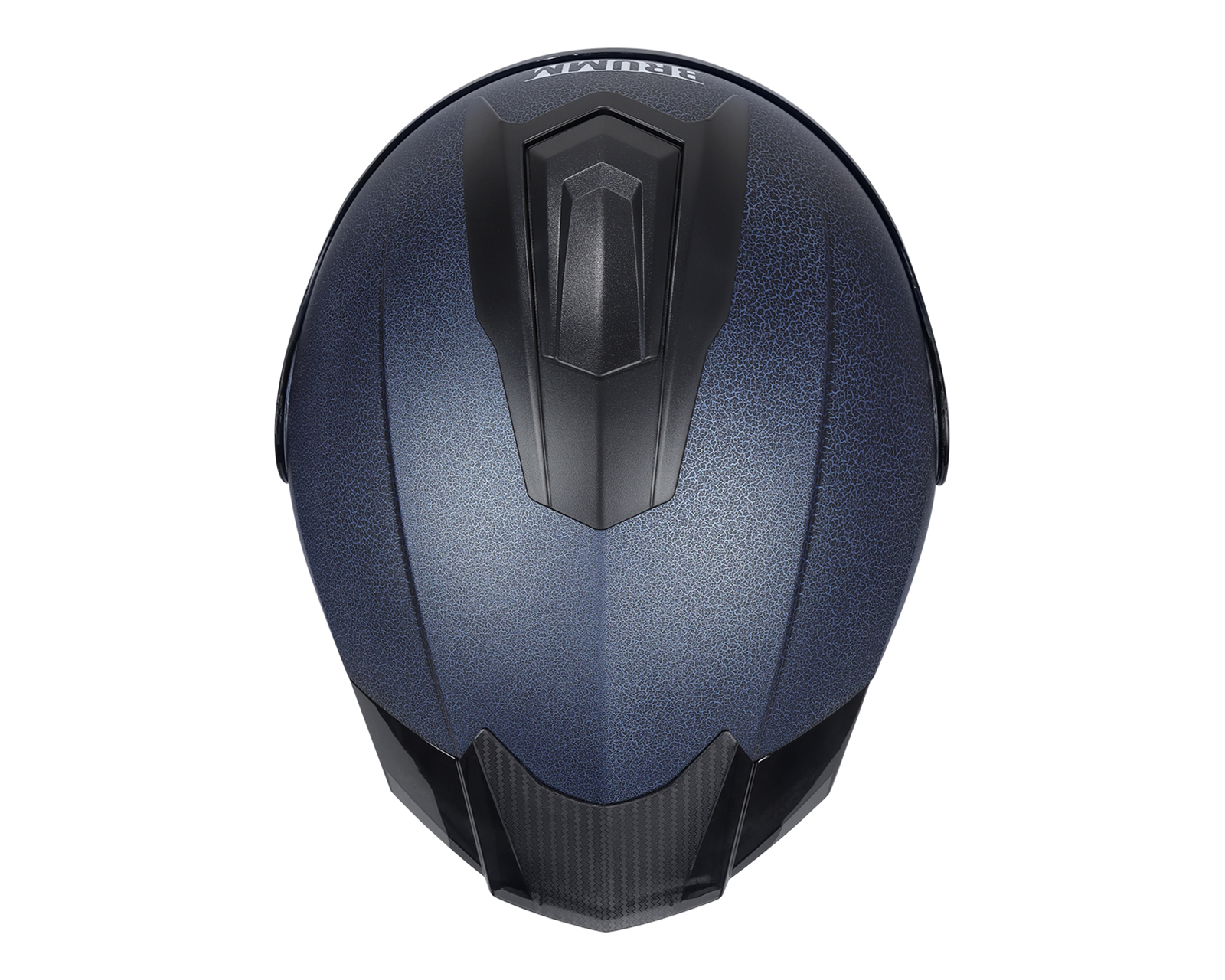 Foto 8 pulgar | Foto 7 | Casco para Motociclista Brumm Extragrande Azul con Luz Led