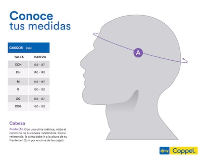 Foto 2 | Foto 2 | Casco para Motociclista Axus Extragrande Negro