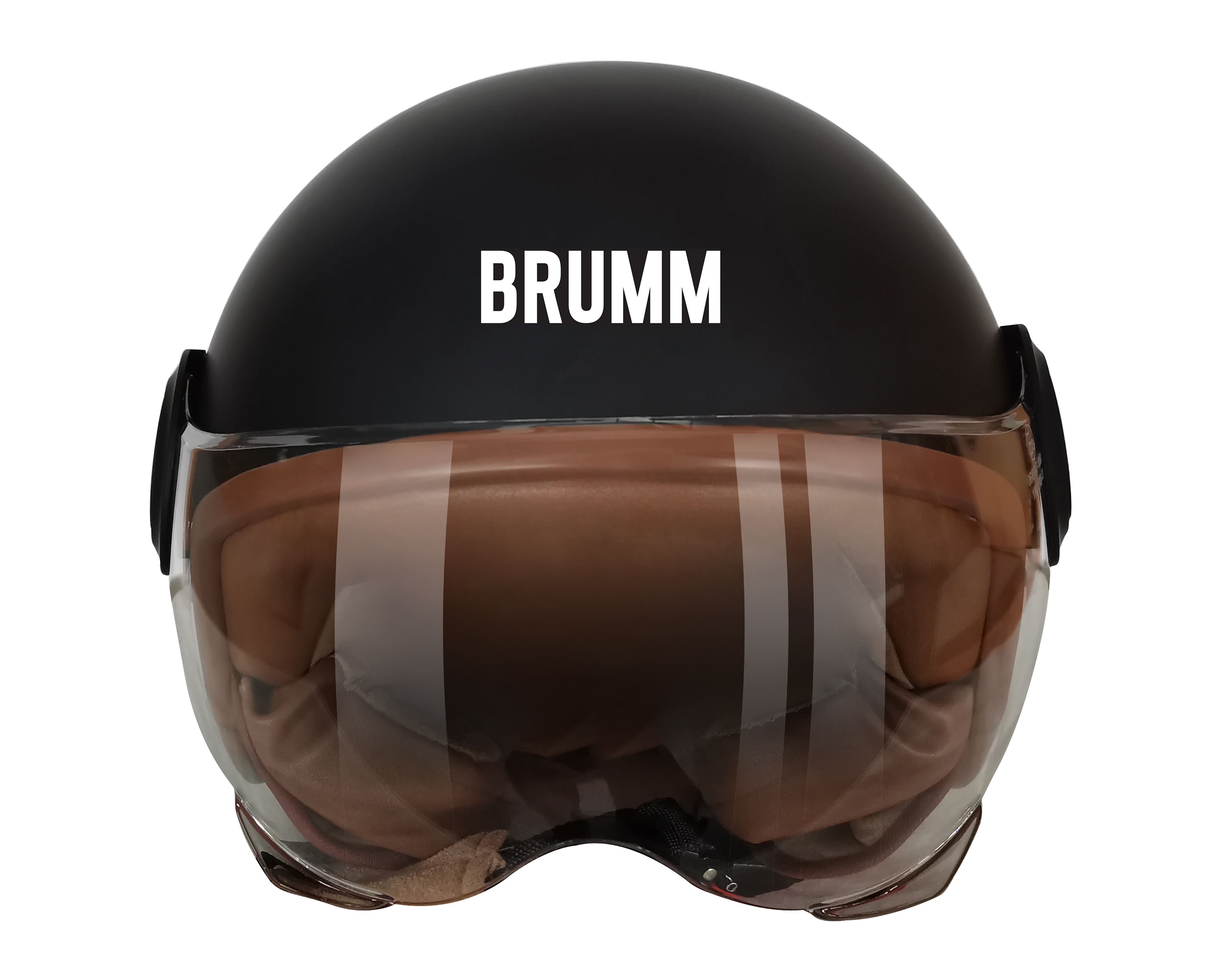 Foto 2 | Foto 2 | Casco para Motociclista Brumm Extragrande Negro