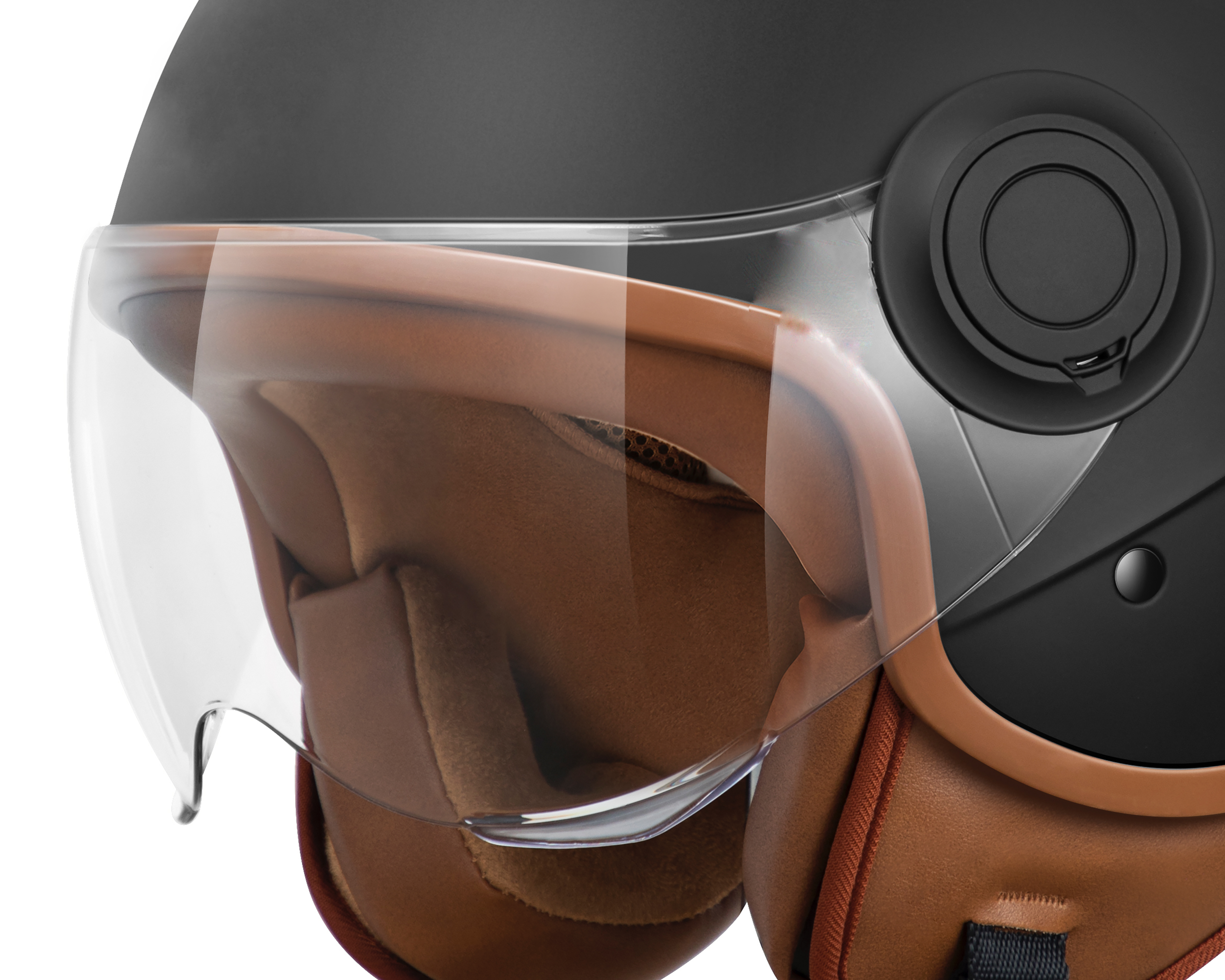 Foto 4 | Foto 4 | Casco para Motociclista Brumm Extragrande Negro