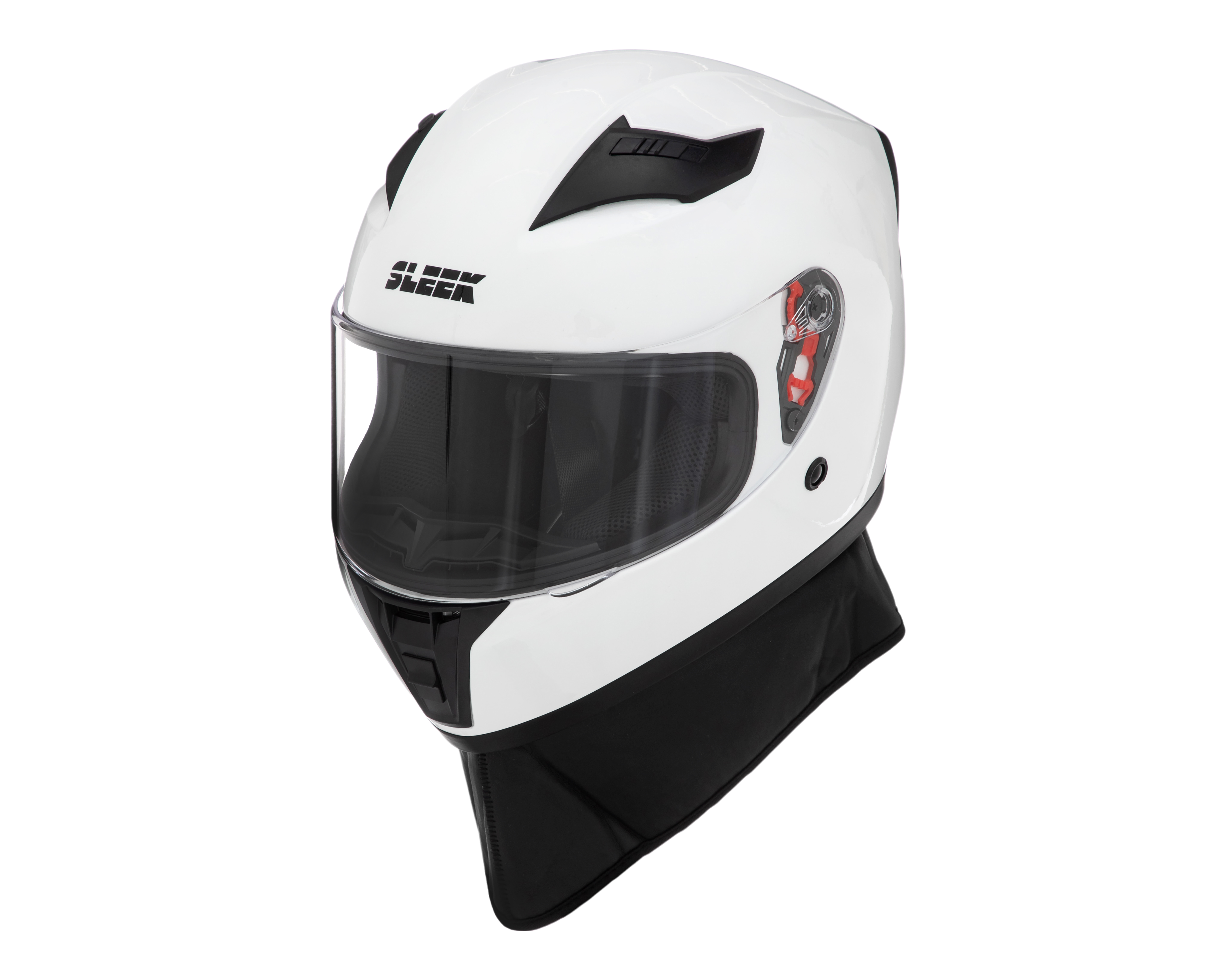 Foto 2 pulgar | Foto 1 | Casco para Motociclista Sleek Mediano Blanco