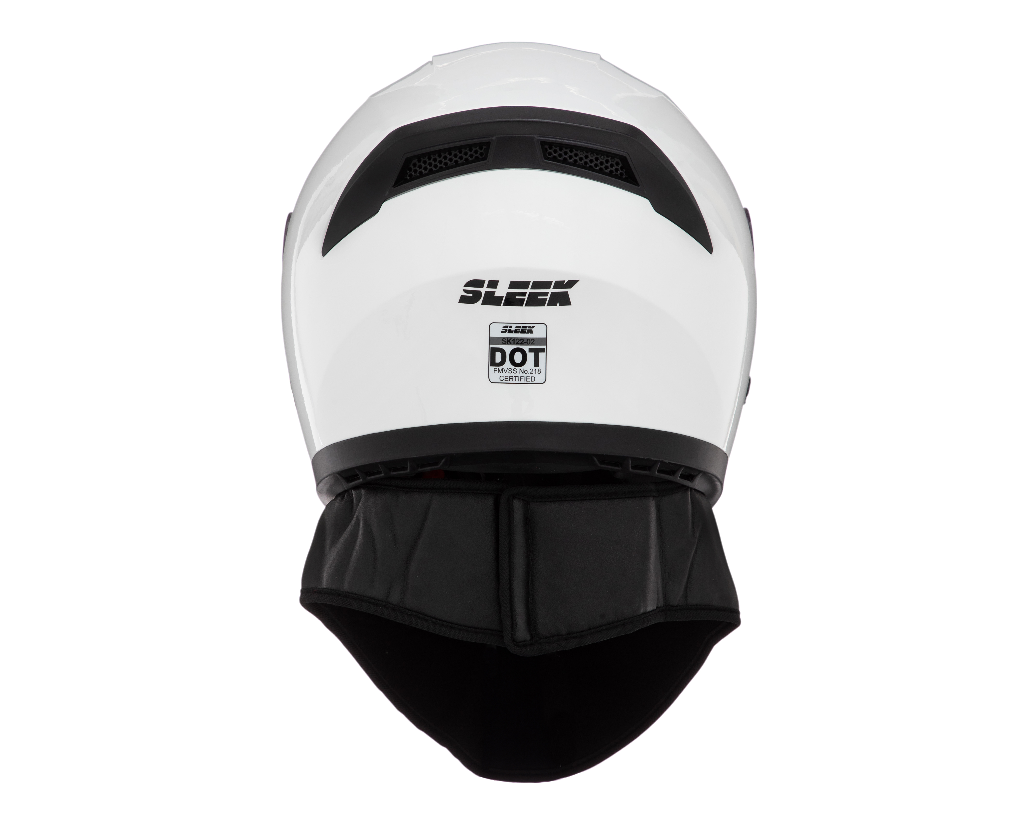 Foto 5 pulgar | Foto 4 | Casco para Motociclista Sleek Mediano Blanco