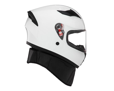 Foto 5 | Foto 5 | Casco para Motociclista Sleek Mediano Blanco