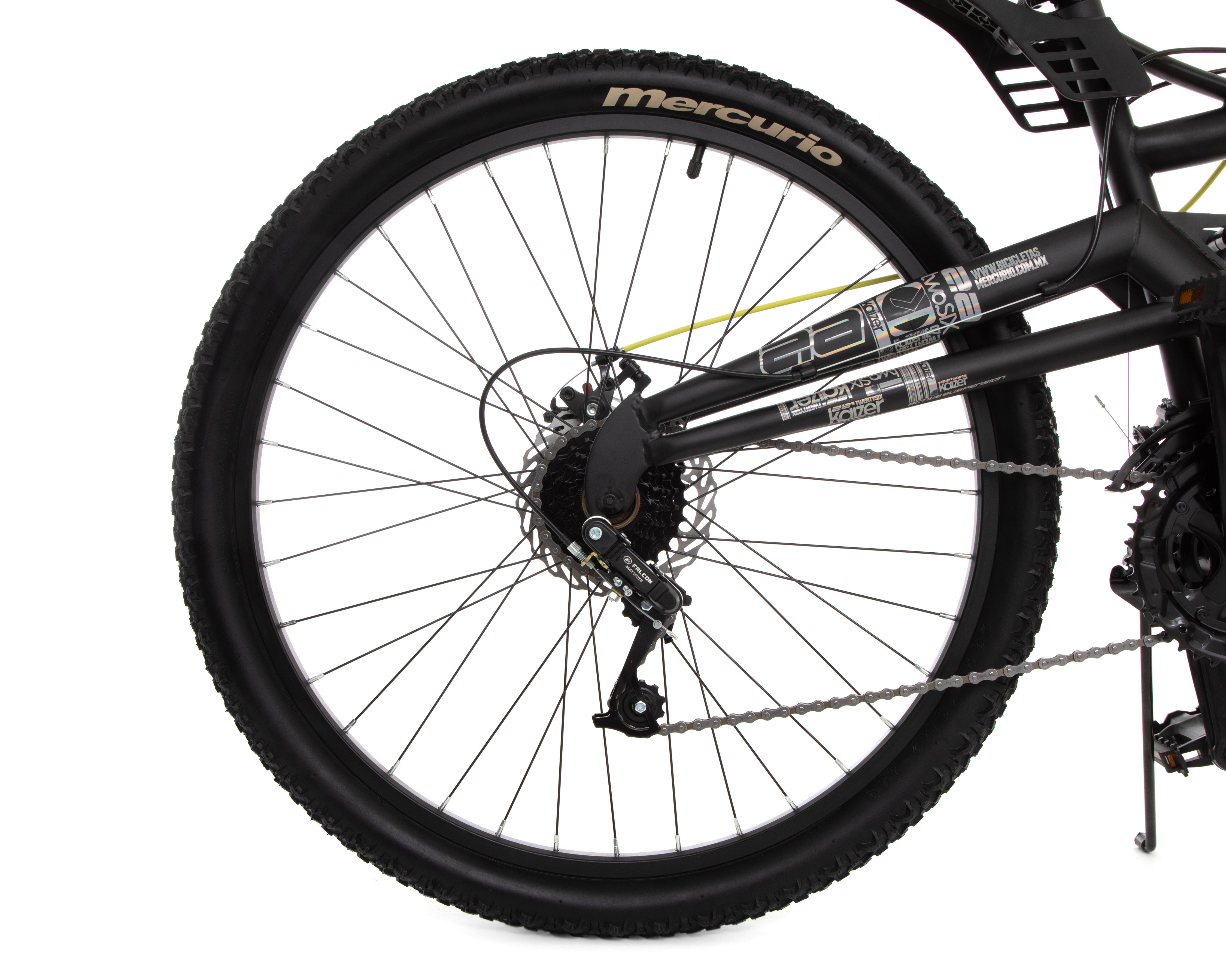 Foto 5 | Foto 5 | Bicicleta de Montaña Mercurio DS Kaizer 26" Gris