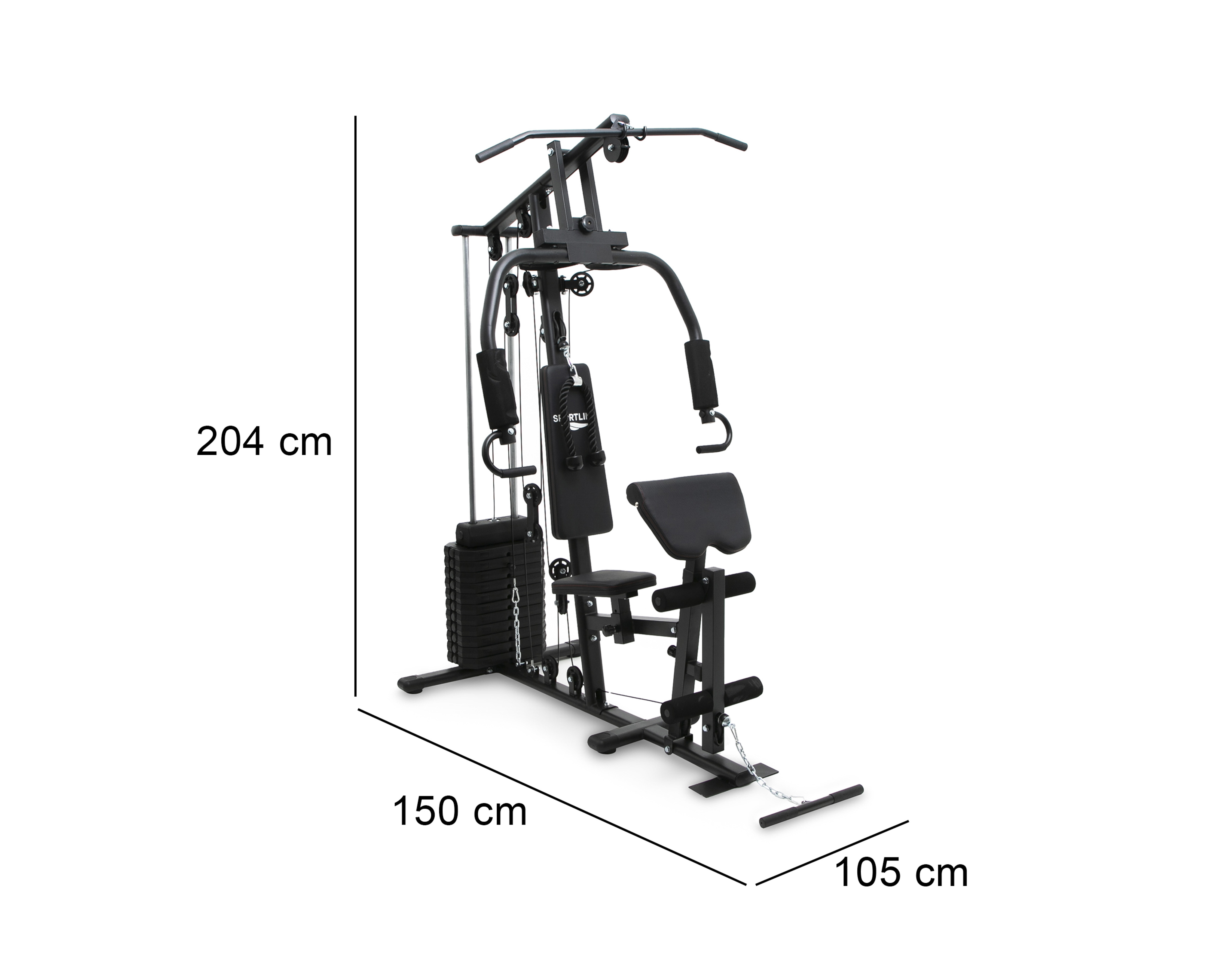 Foto 6 pulgar | Foto 5 | Multigimnasio Sportline GB-HG6100