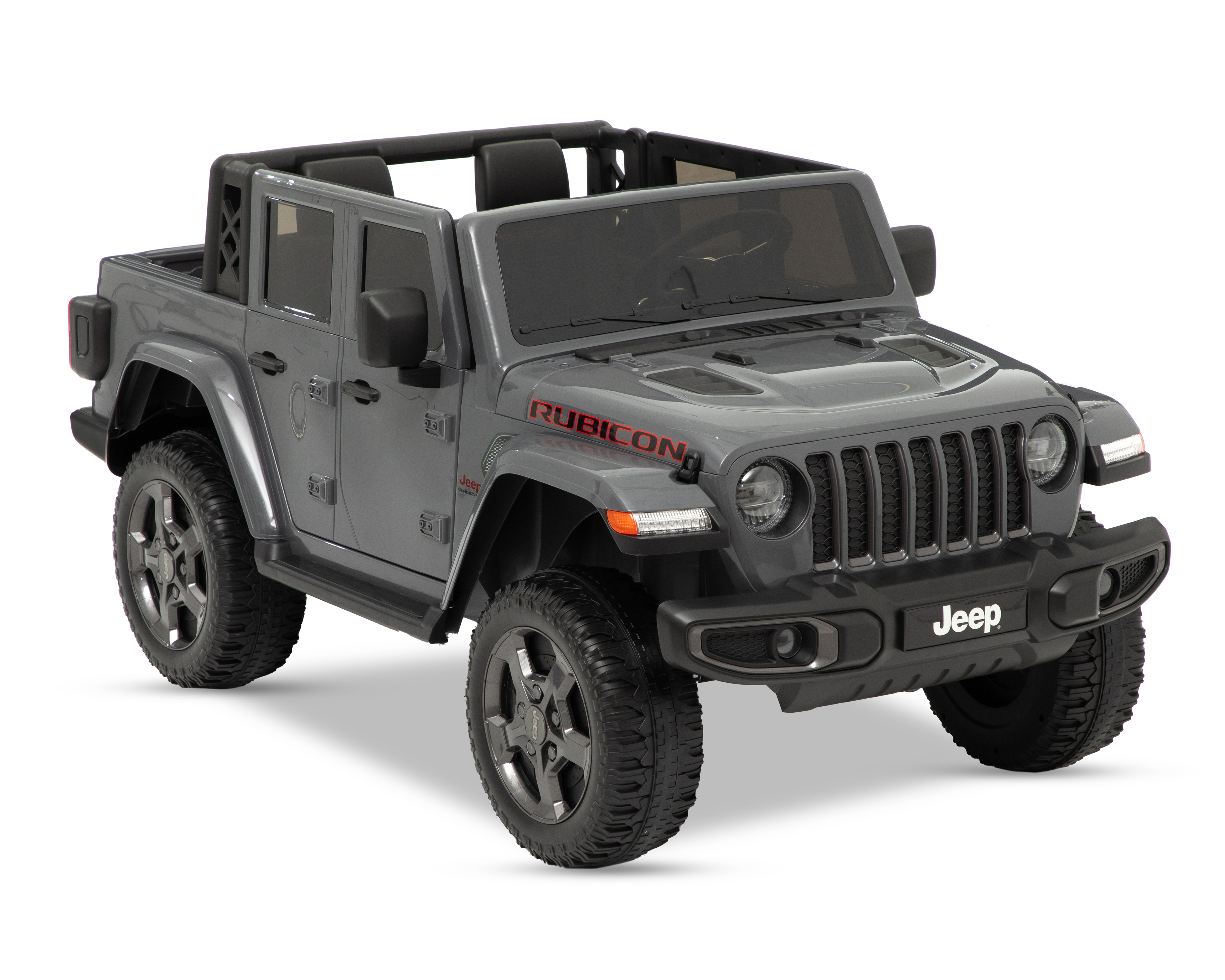 Montable Eléctrico Ironmax Jeep Gladiator Rubicon Gris