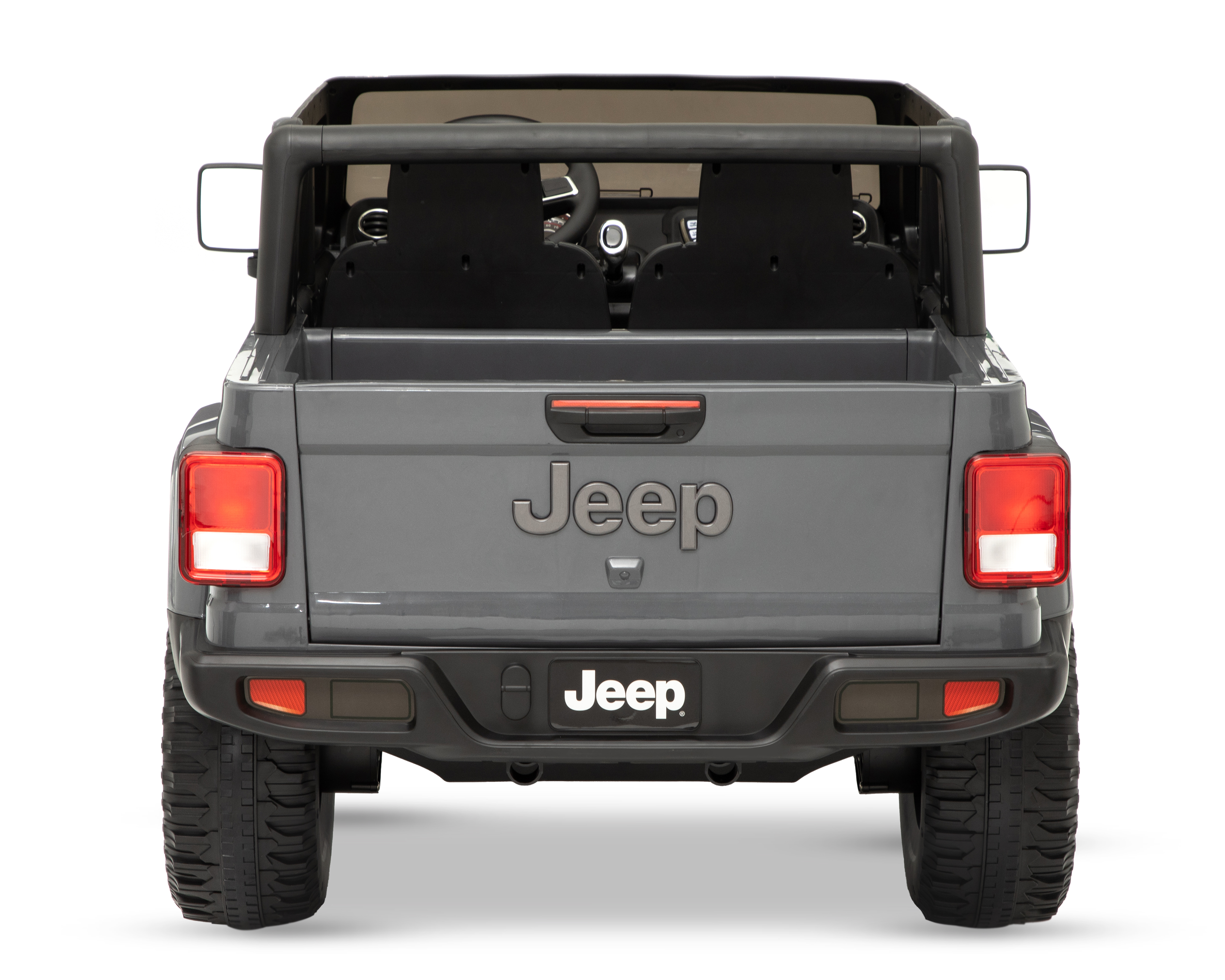 Foto 4 pulgar | Foto 3 | Montable Eléctrico Ironmax Jeep Gladiator Rubicon Gris