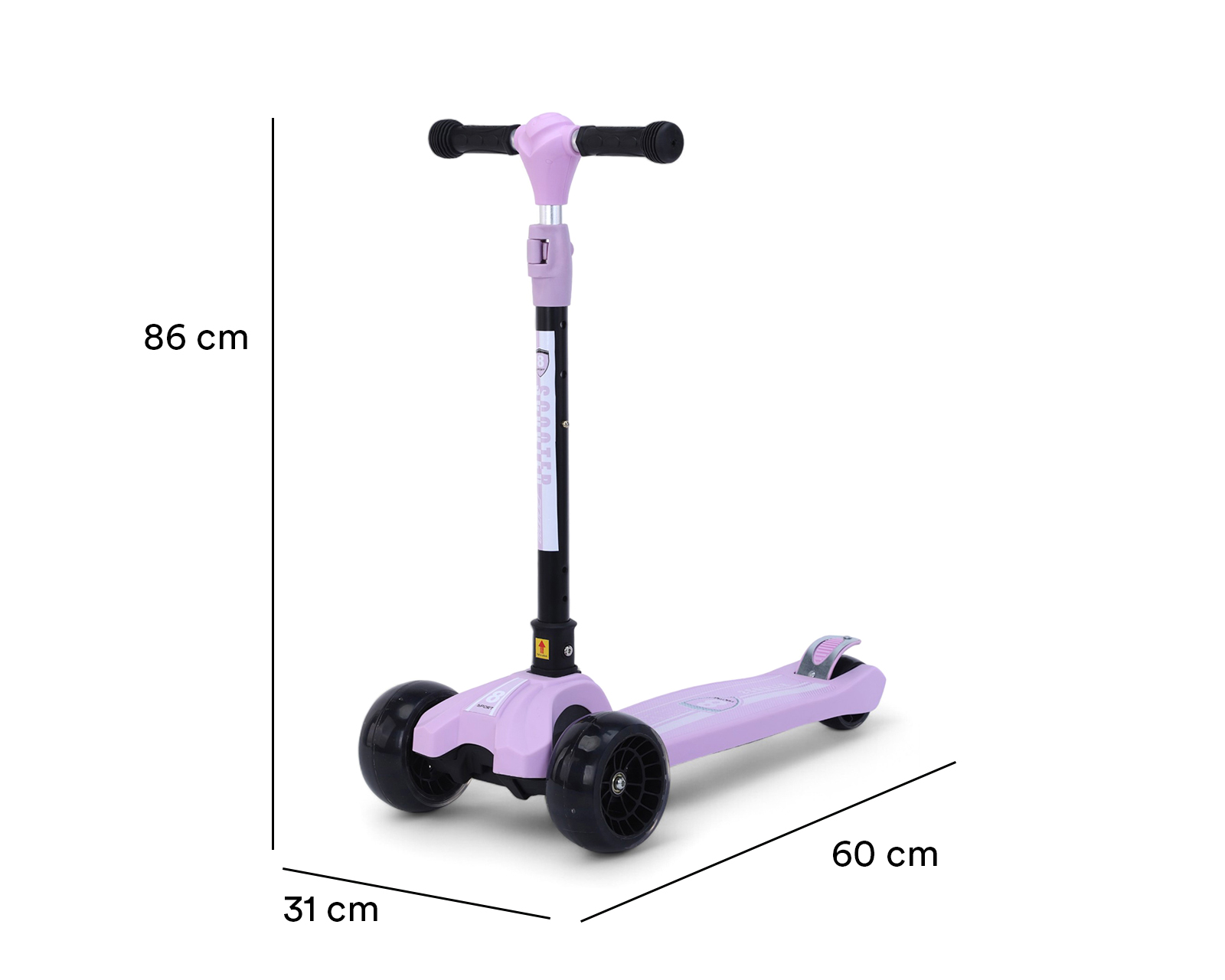 Foto 6 pulgar | Foto 6 | Scooter para Niña Funzone Tri Plegable