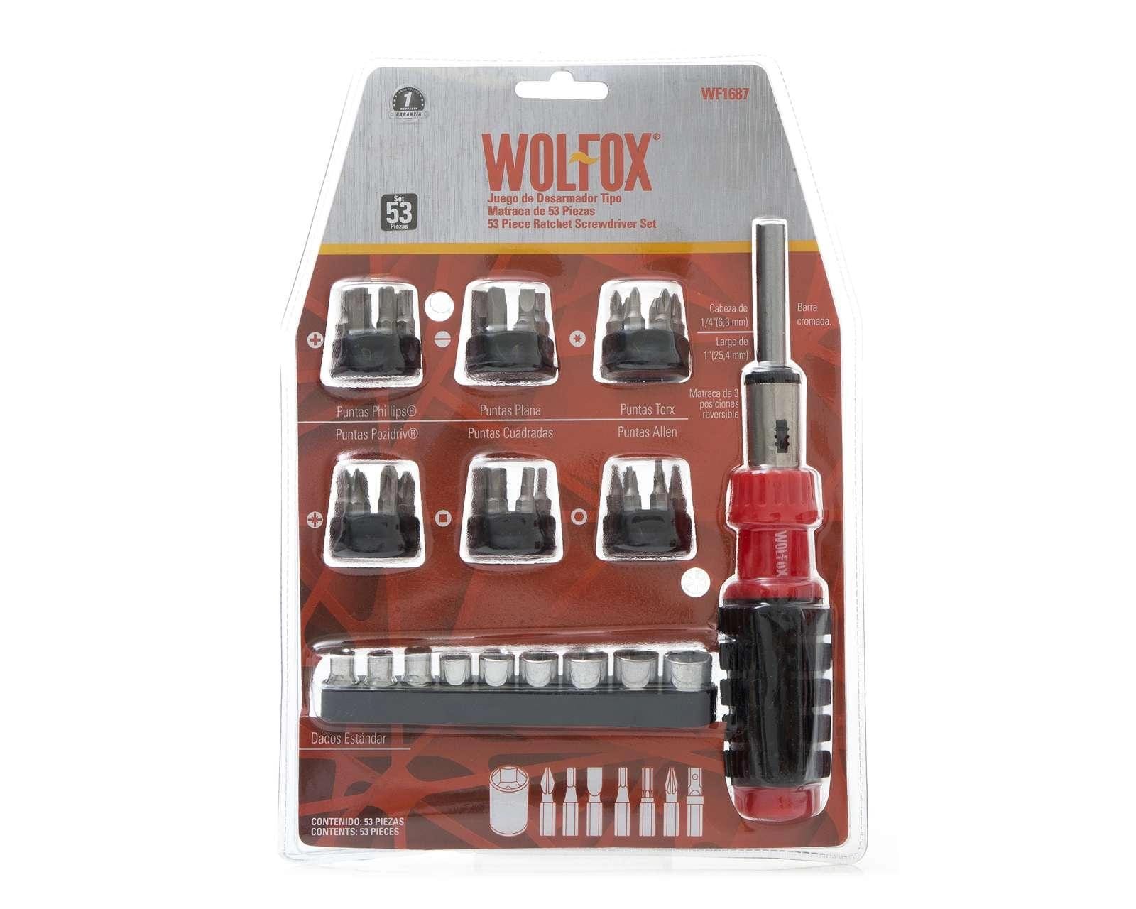 Foto 4 | Foto 4 | Herramientas para Carpintero Wolfox con 9 Piezas