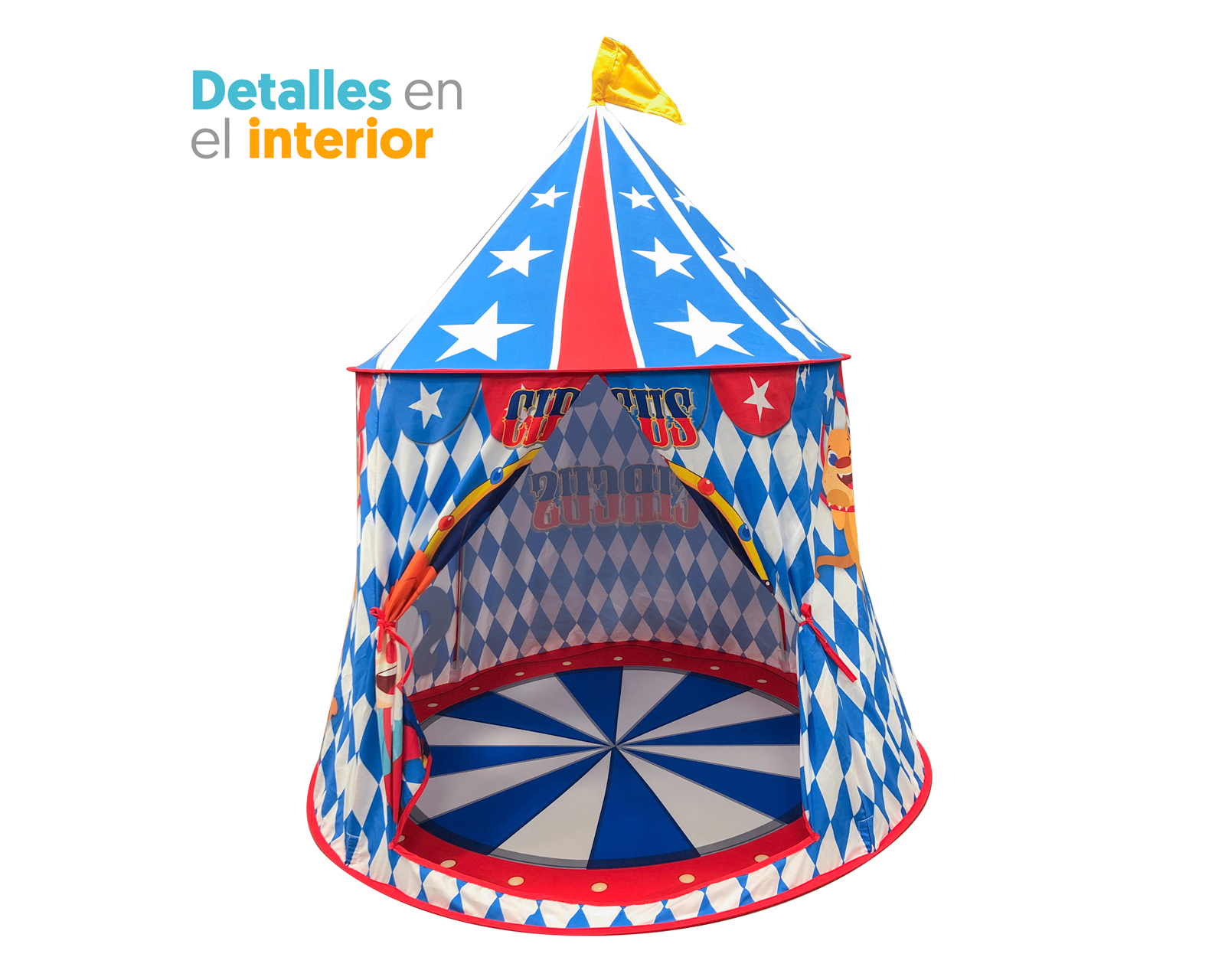 Foto 4 | Foto 4 | Casa de Campaña Infantil Apache con Proyector de Estrellas