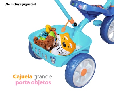 Foto 2 | Foto 2 | Triciclo Apache Bluey Azul