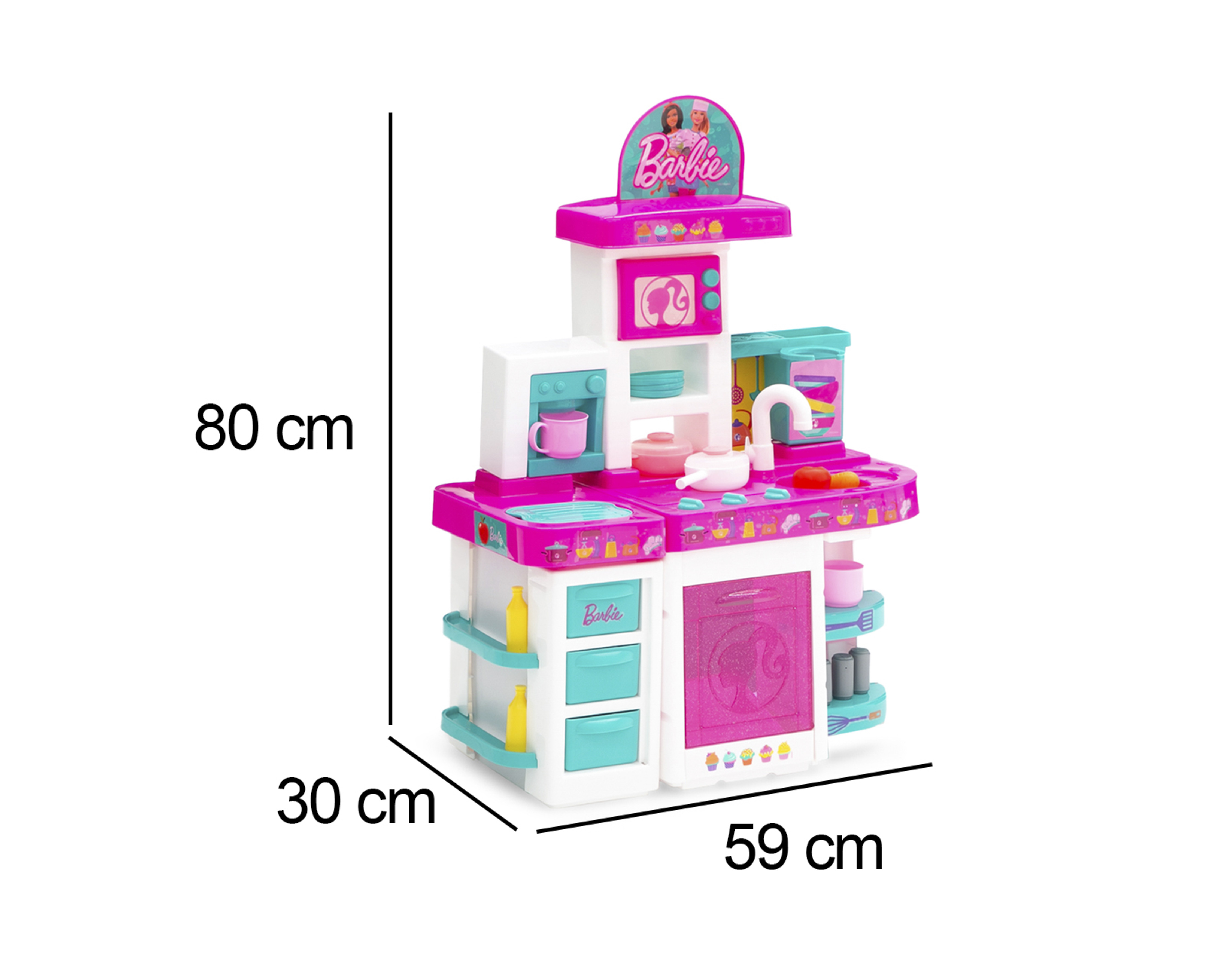 Foto 6 | Foto 6 | Cocina de Juguete Barbie con Luz y Sonido