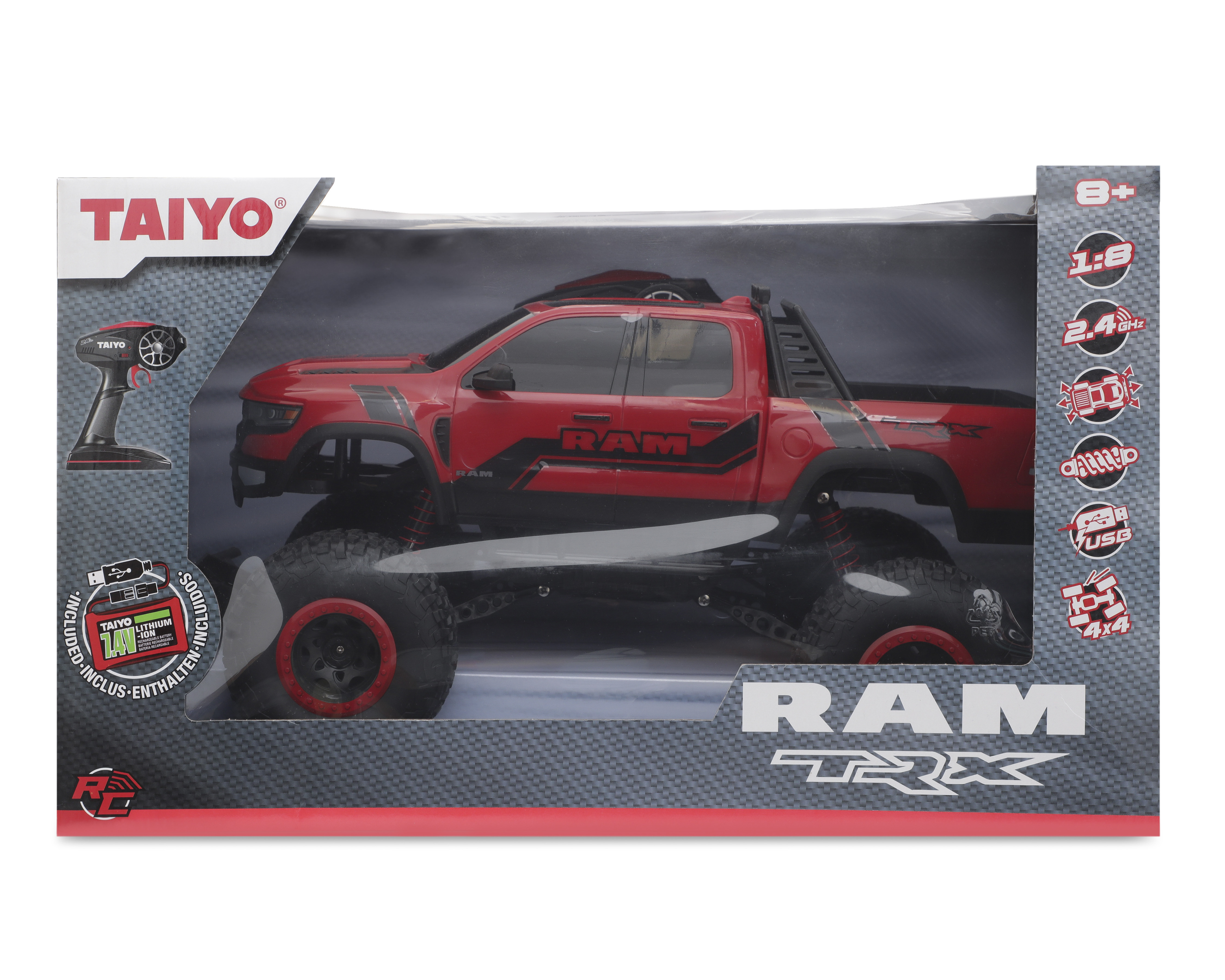 Foto 5 | Foto 5 | Carro de Control Remoto Taiyo RAM TRX