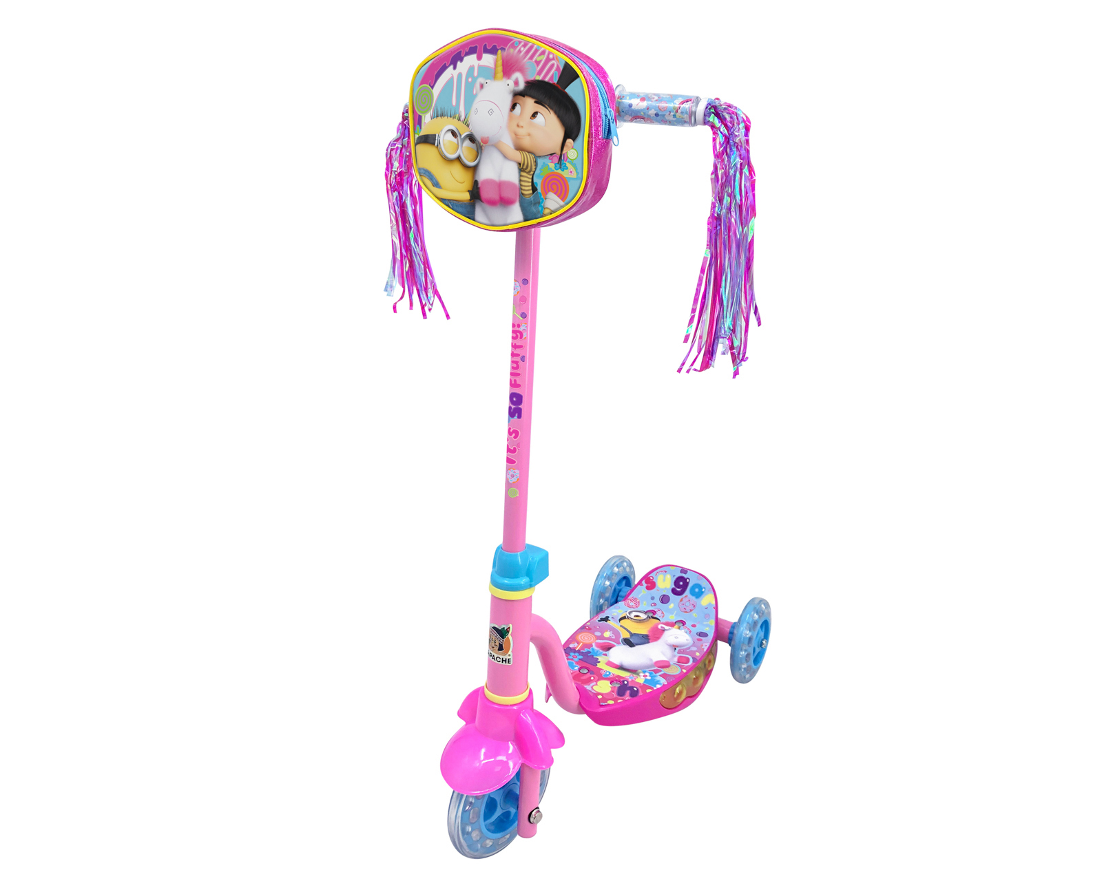 Scooter para Niña Apache Mi Villano Favorito con Luces