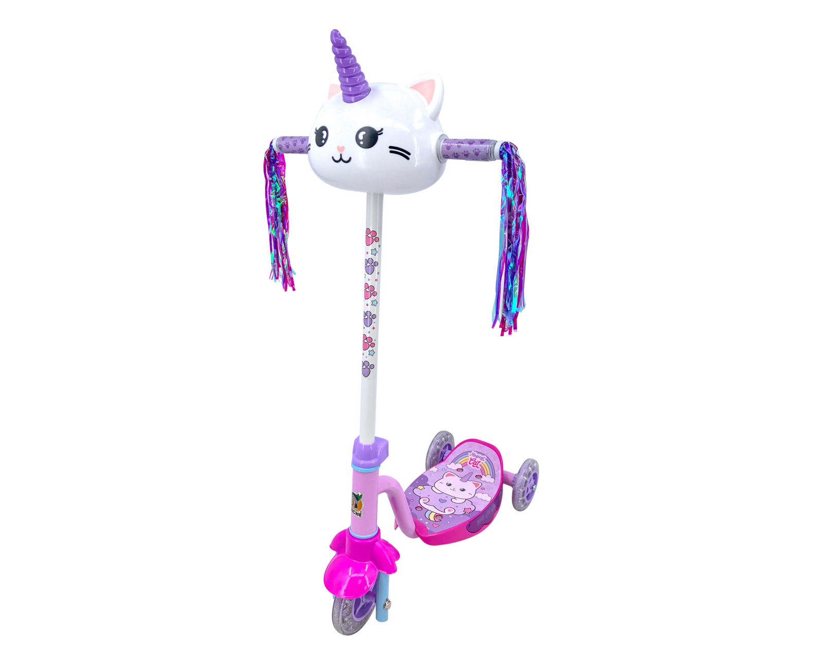 Foto 2 pulgar | Foto 1 | Scooter para Niña Apache Trixie con Luces y Sonido