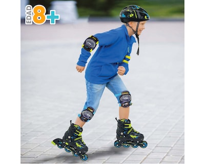 Foto 3 | Foto 3 | Patines para Niño de 4 Ruedas Apache Ajustables con Accesorios