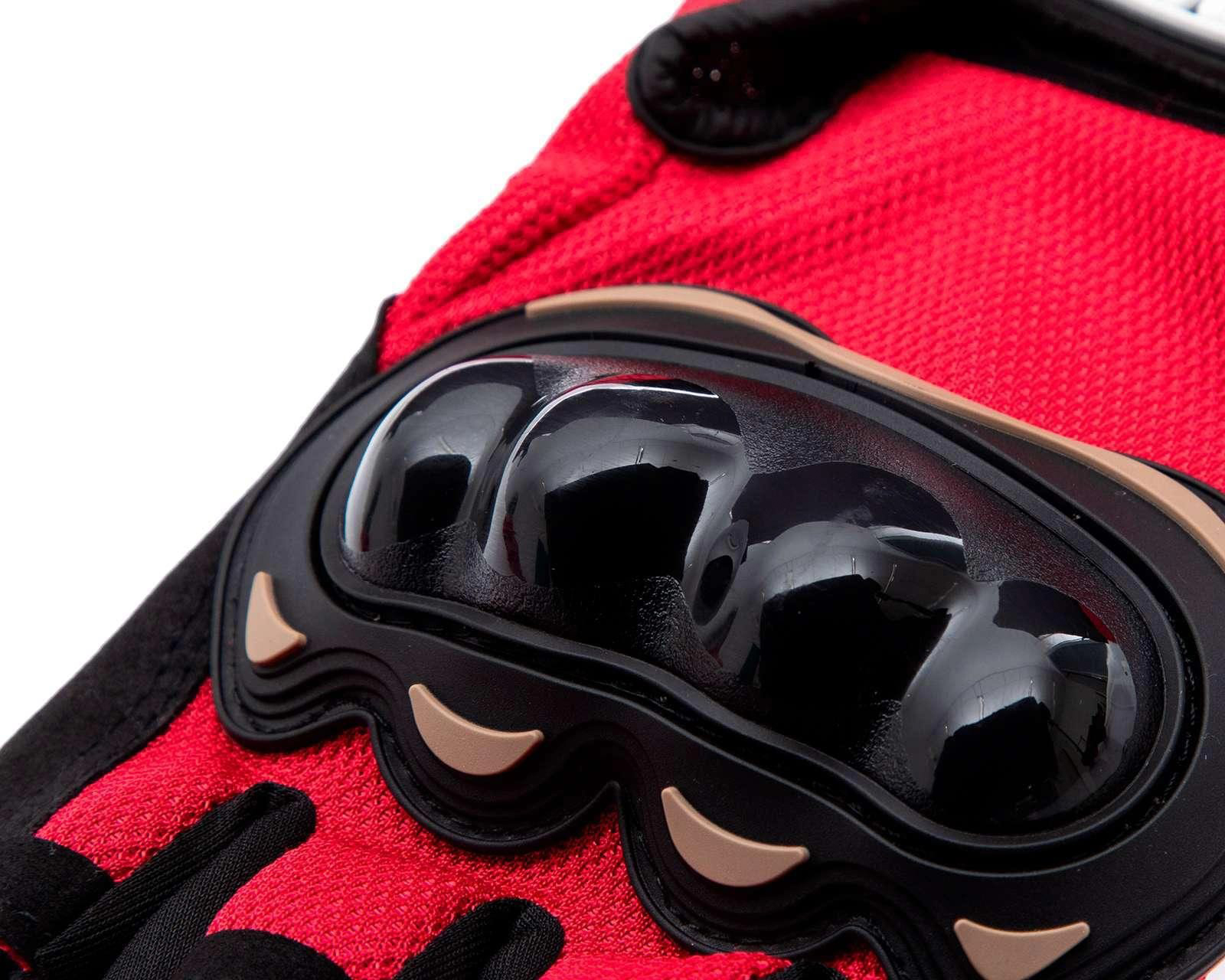 Foto 4 pulgar | Foto 3 | Guantes para Motociclista Brumm Rojos Extragrande