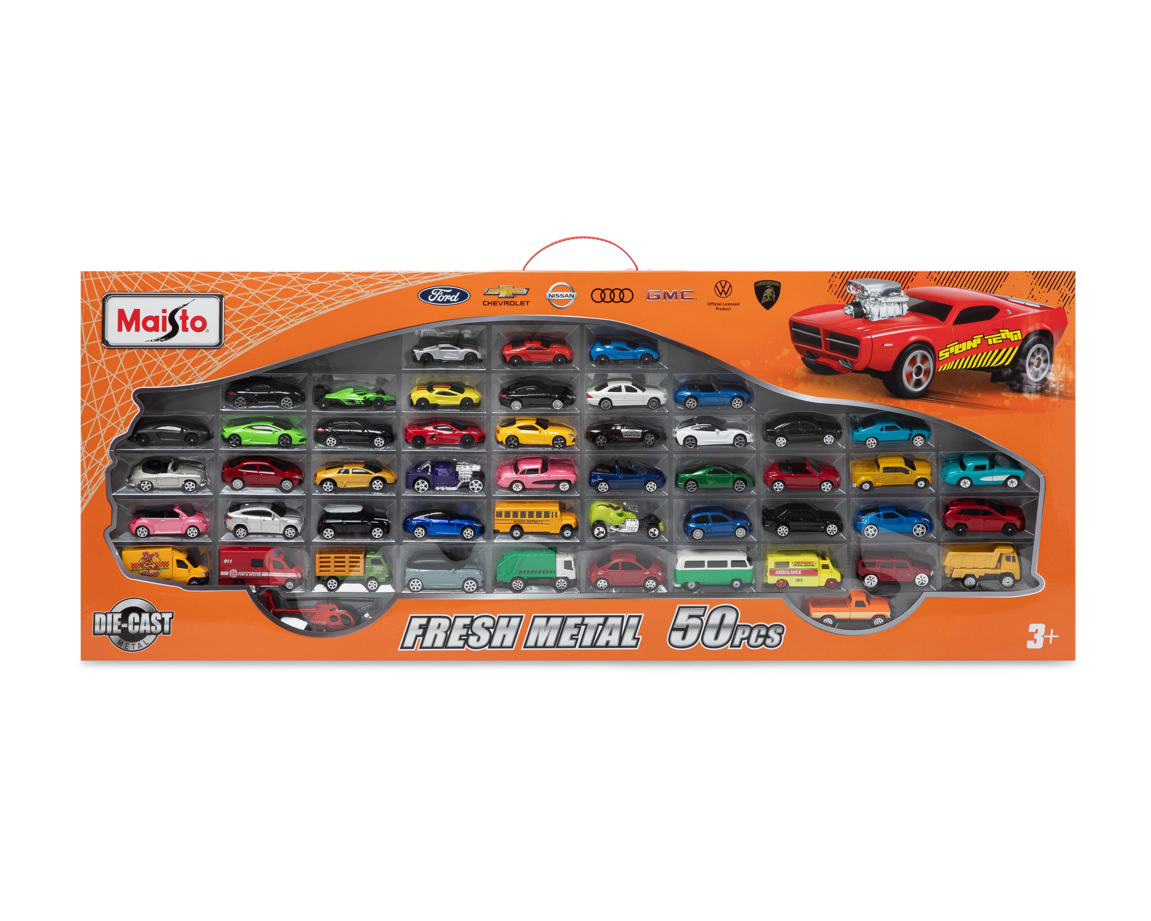 Foto 4 pulgar | Foto 3 | Carros Maisto 50 Piezas