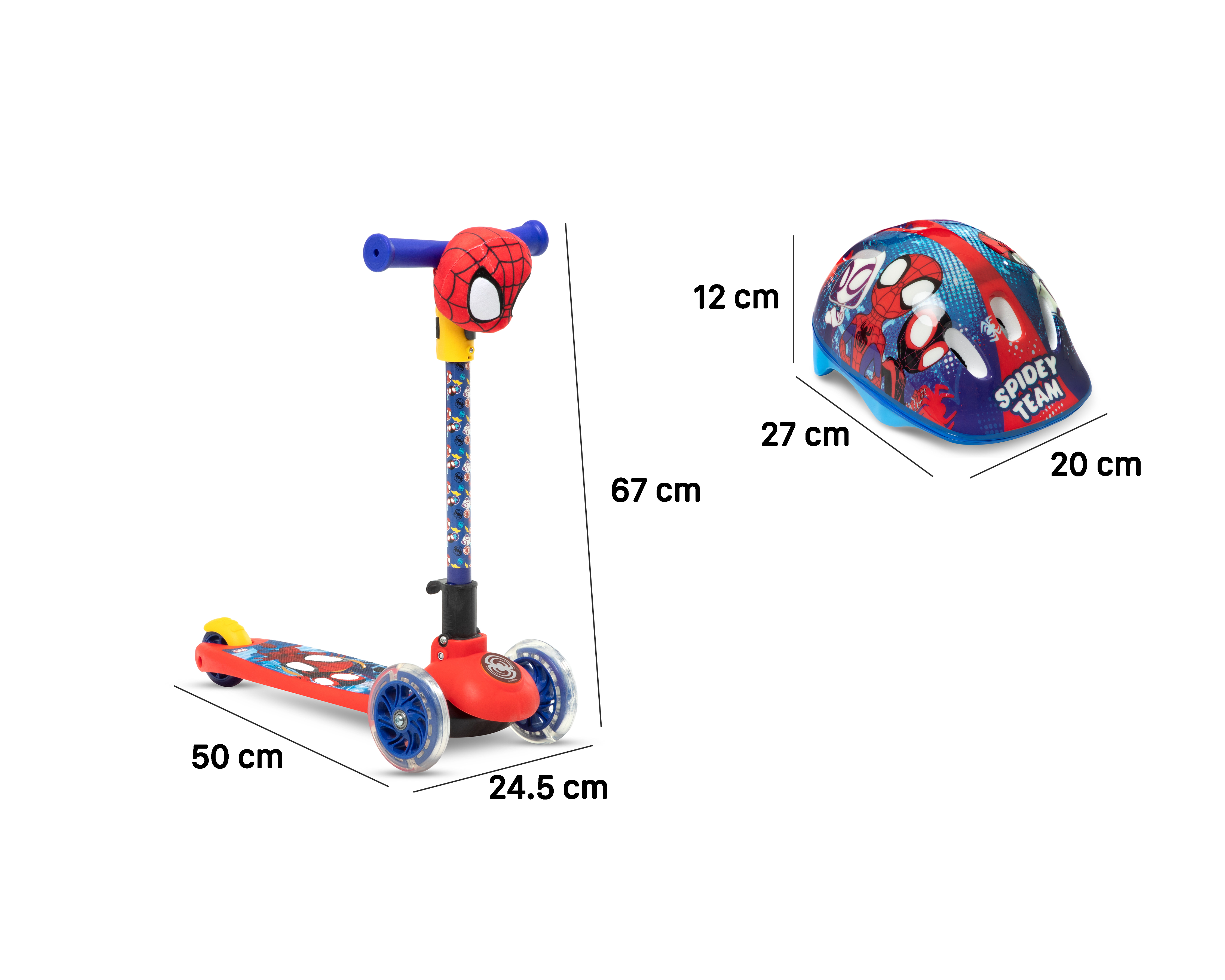 Foto 7 | Foto 7 | Scooter Marvel Spider-Man con Luces