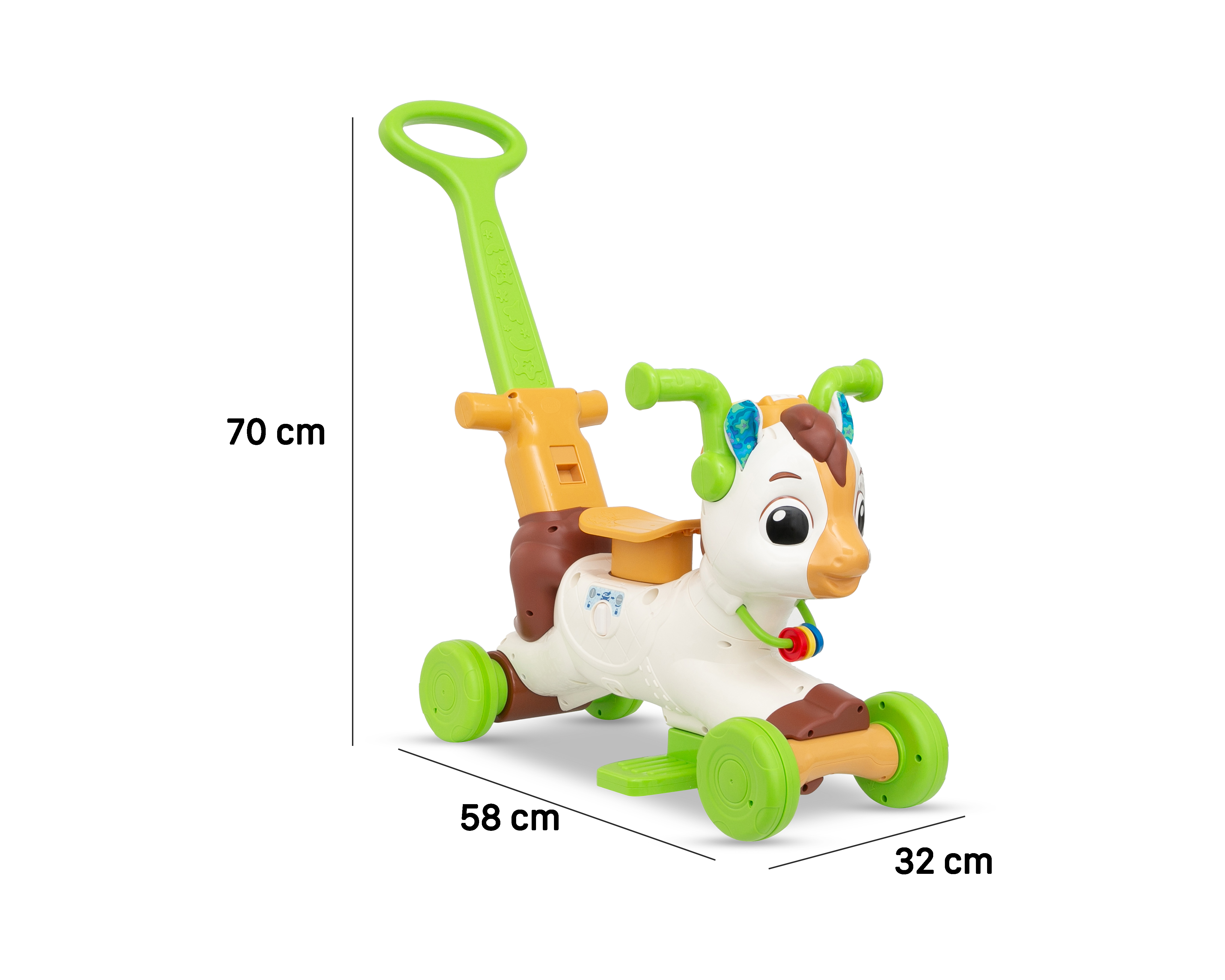 Foto 6 | Foto 6 | Caballo Montable Vtech Rueda y Trota