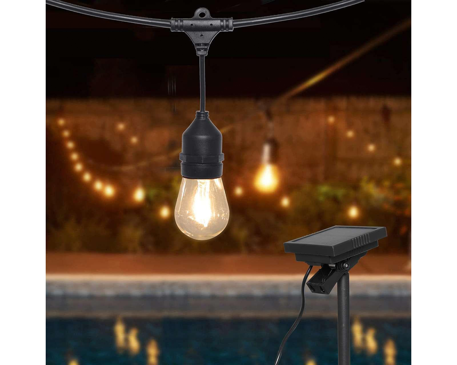 Foto 6 | Foto 6 | Luces Decorativas LED Solar de 12 Focos  WEI-4431