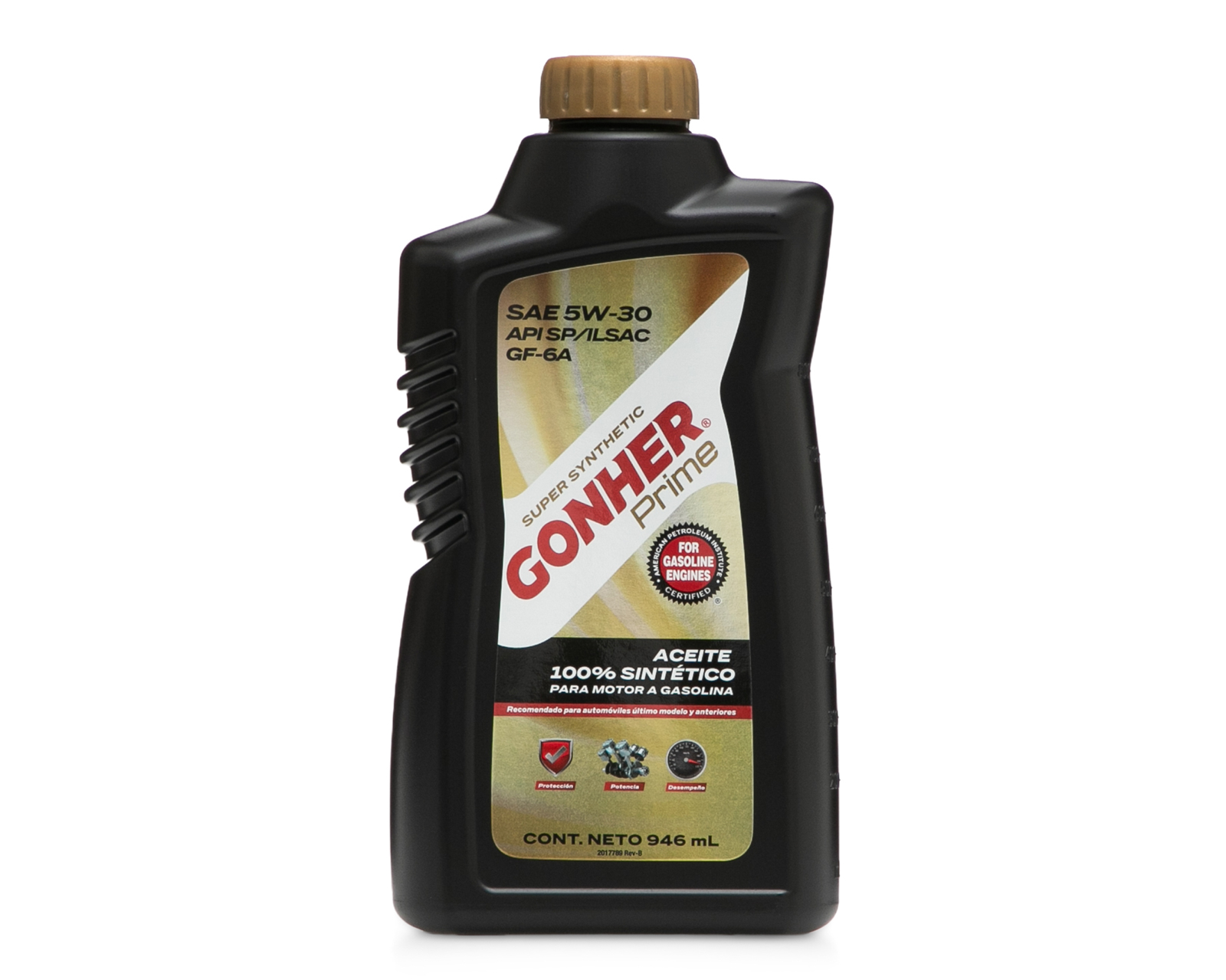 Aceite de Motor Completamente Sintético Gonher  SAE 5W30 API 1 L