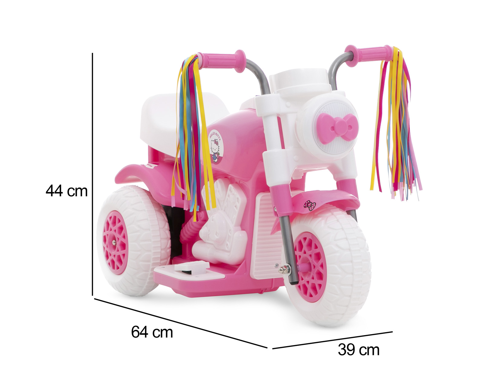 Foto 8 pulgar | Foto 7 | Montable Eléctrico Hello Kitty Rosa