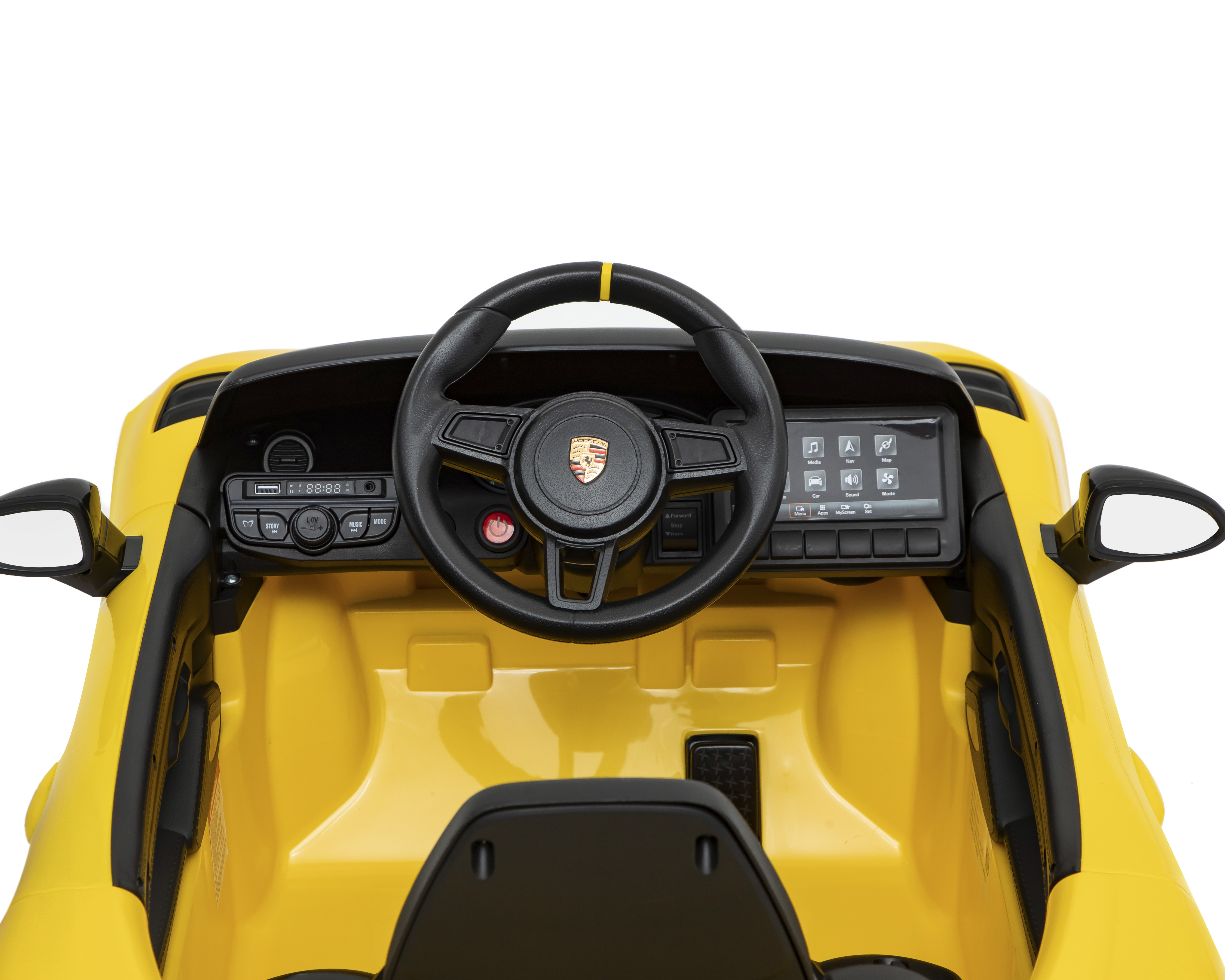 Foto 5 | Foto 5 | Montable eléctrico Porsche Injusa Amarillo