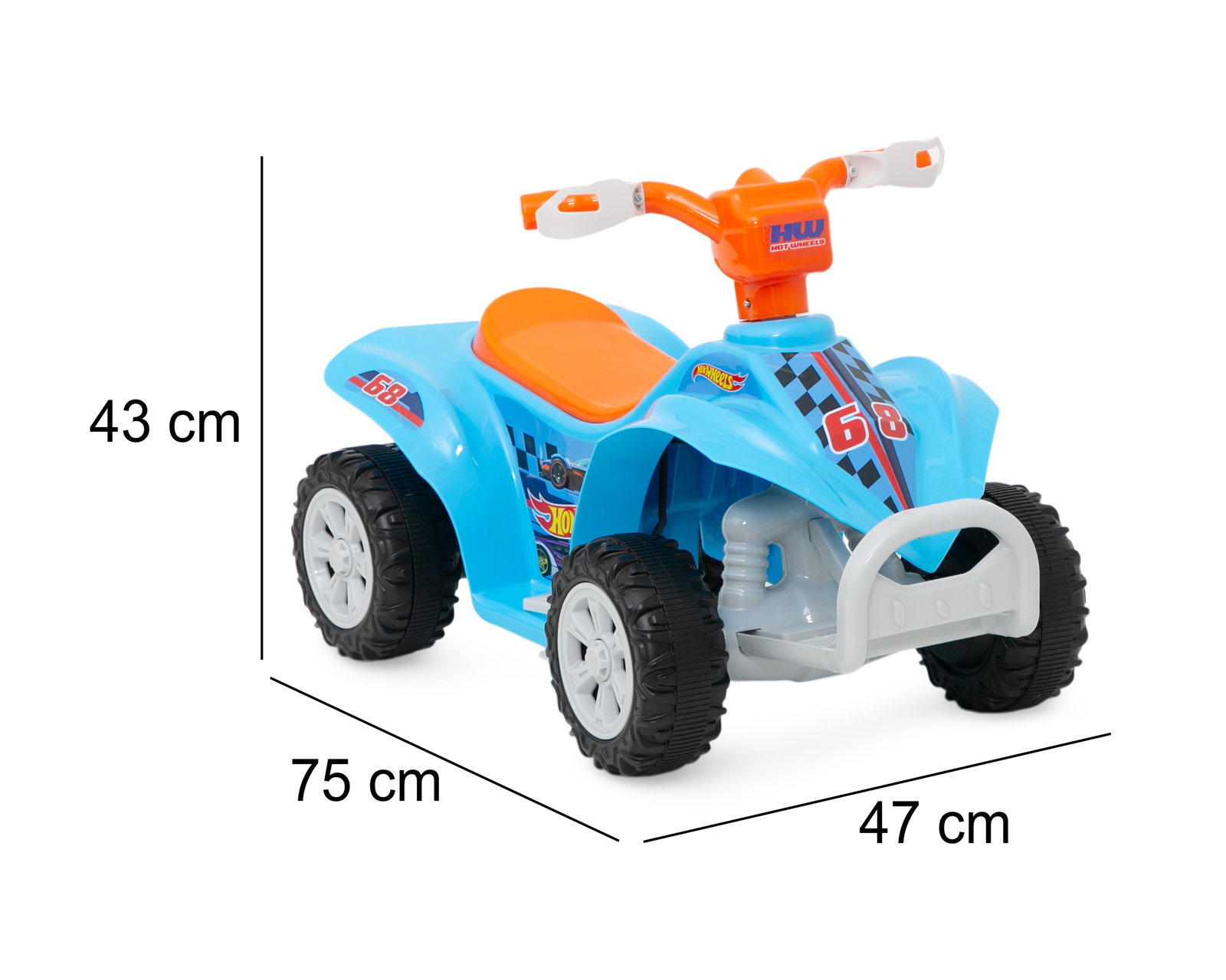 Foto 7 | Foto 7 | Montable Eléctrico Hot Wheels Azul