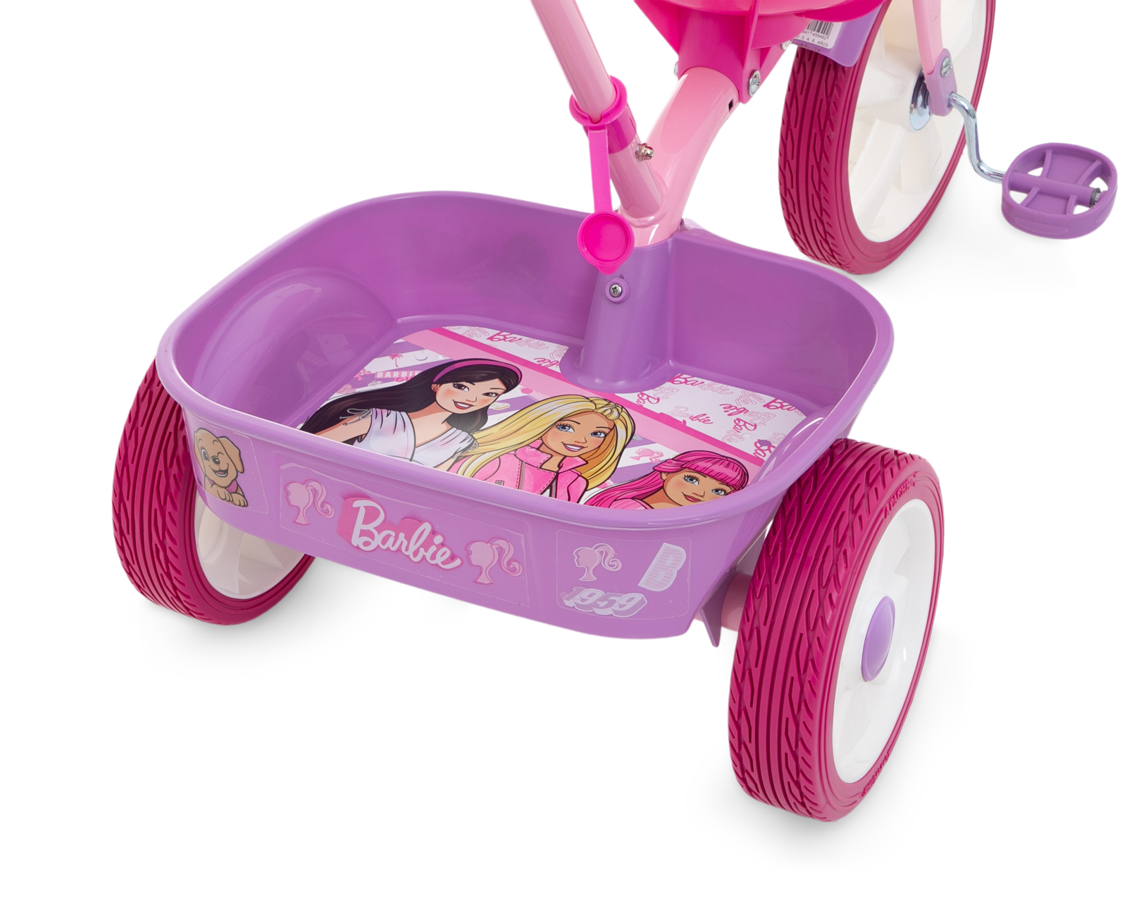 Foto 5 pulgar | Foto 4 | Triciclo Apache Barbie Rosa