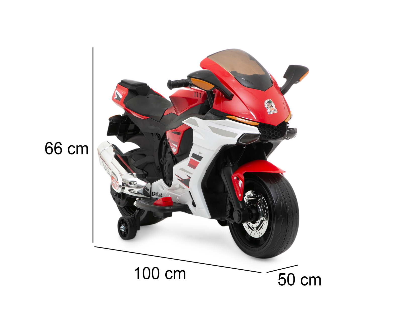 Foto 8 | Foto 8 | Moto Eléctrica Apache Roja