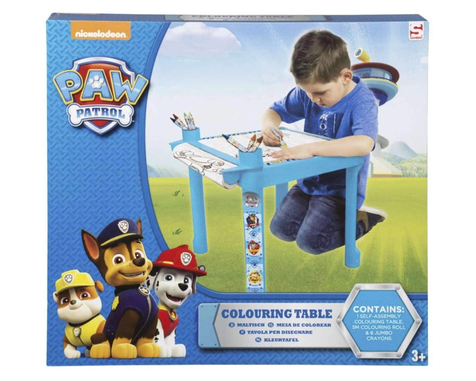 Foto 3 pulgar | Foto 2 | Mesa para Colorear Paw Patrol Nickelodeon