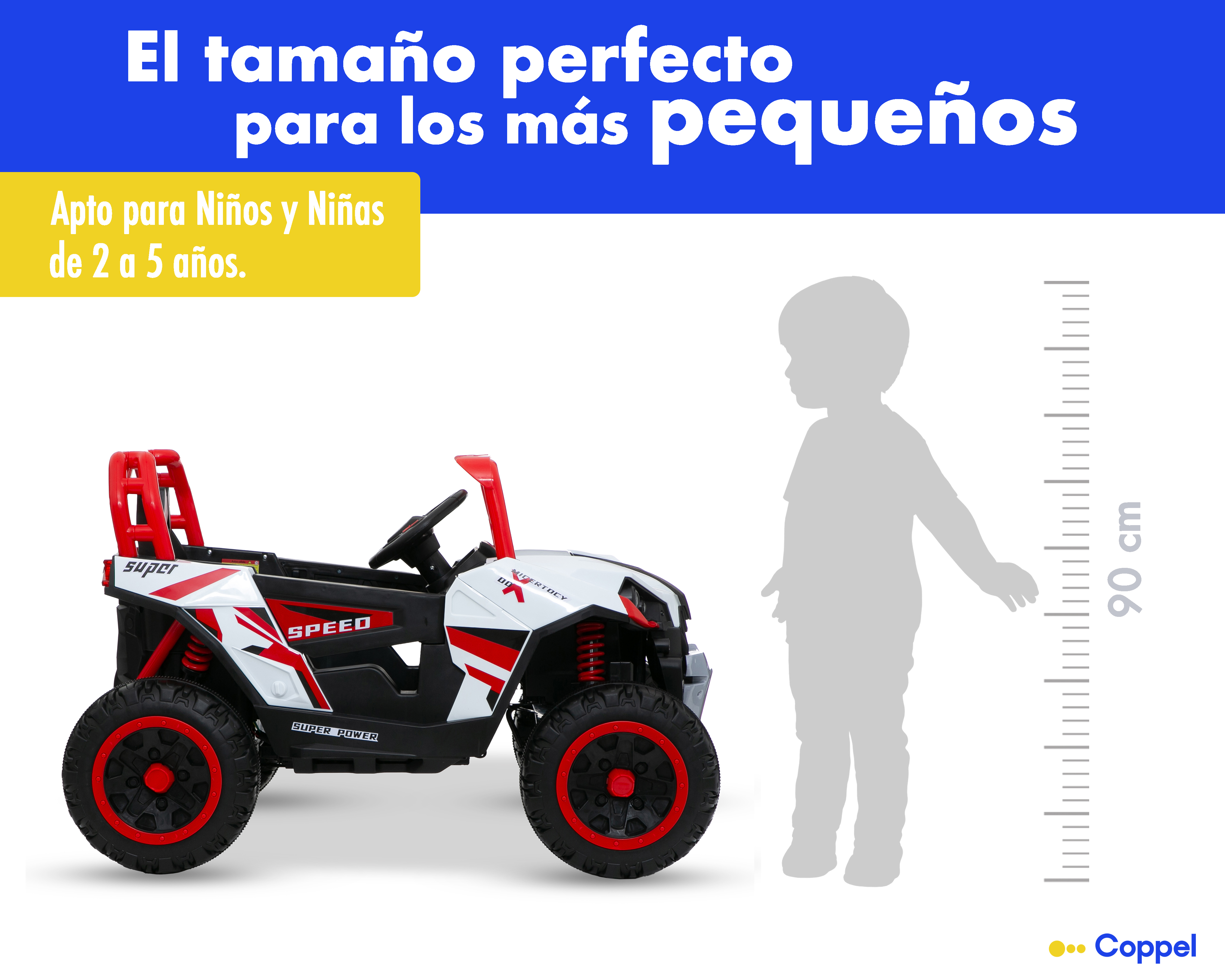 Foto 11 pulgar | Foto 10 | Montable Eléctrico Funzone Blanco