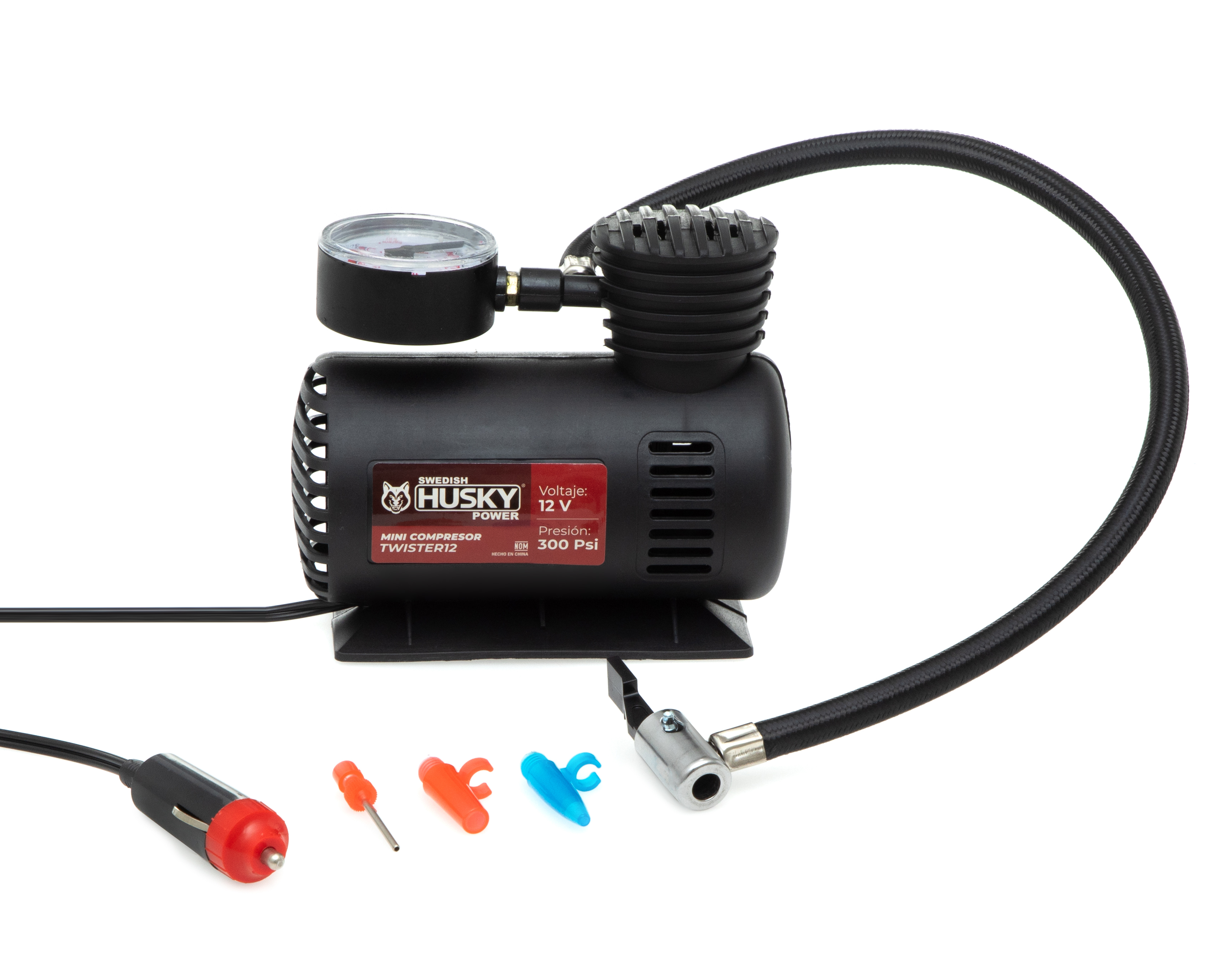 Foto 1 | Foto 1 | Compresor de Aire Mini Husky Twister12 300 psi con Adaptadores