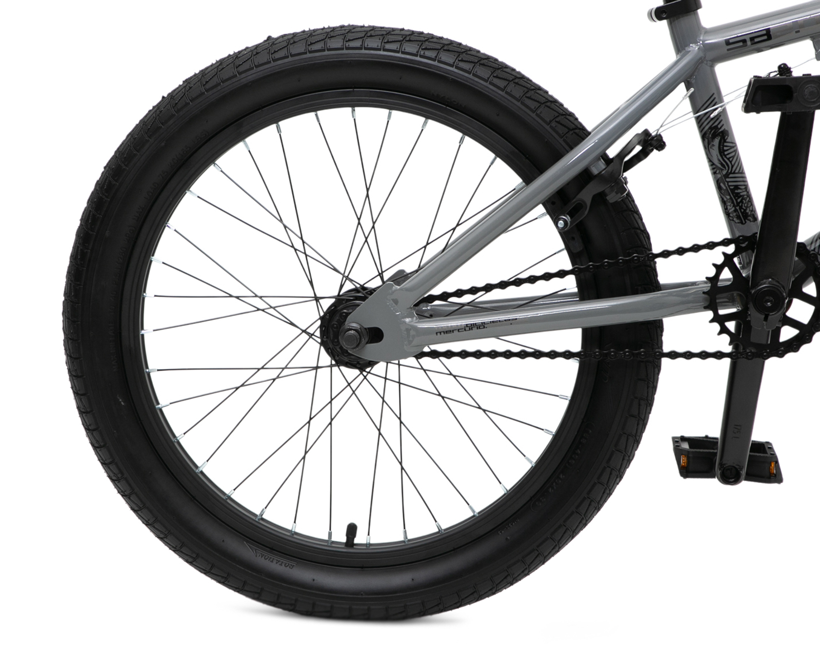 Foto 5 | Foto 5 | Bicicleta Freestyle Mercurio Super Broncco Rodada 20 Gris