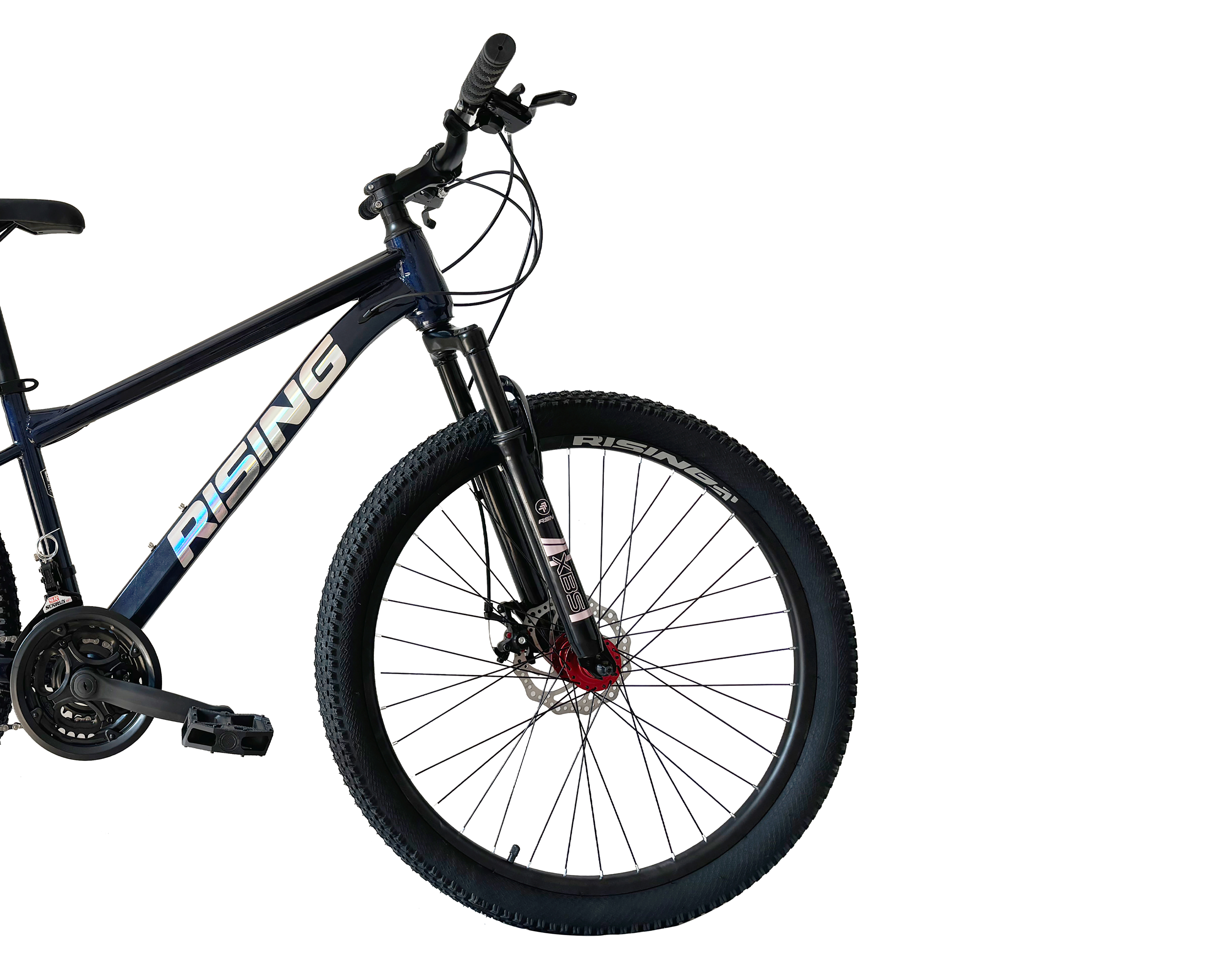 Foto 4 pulgar | Foto 3 | Bicicleta de Montaña Rising Bike Vega Rodada 26 Azul