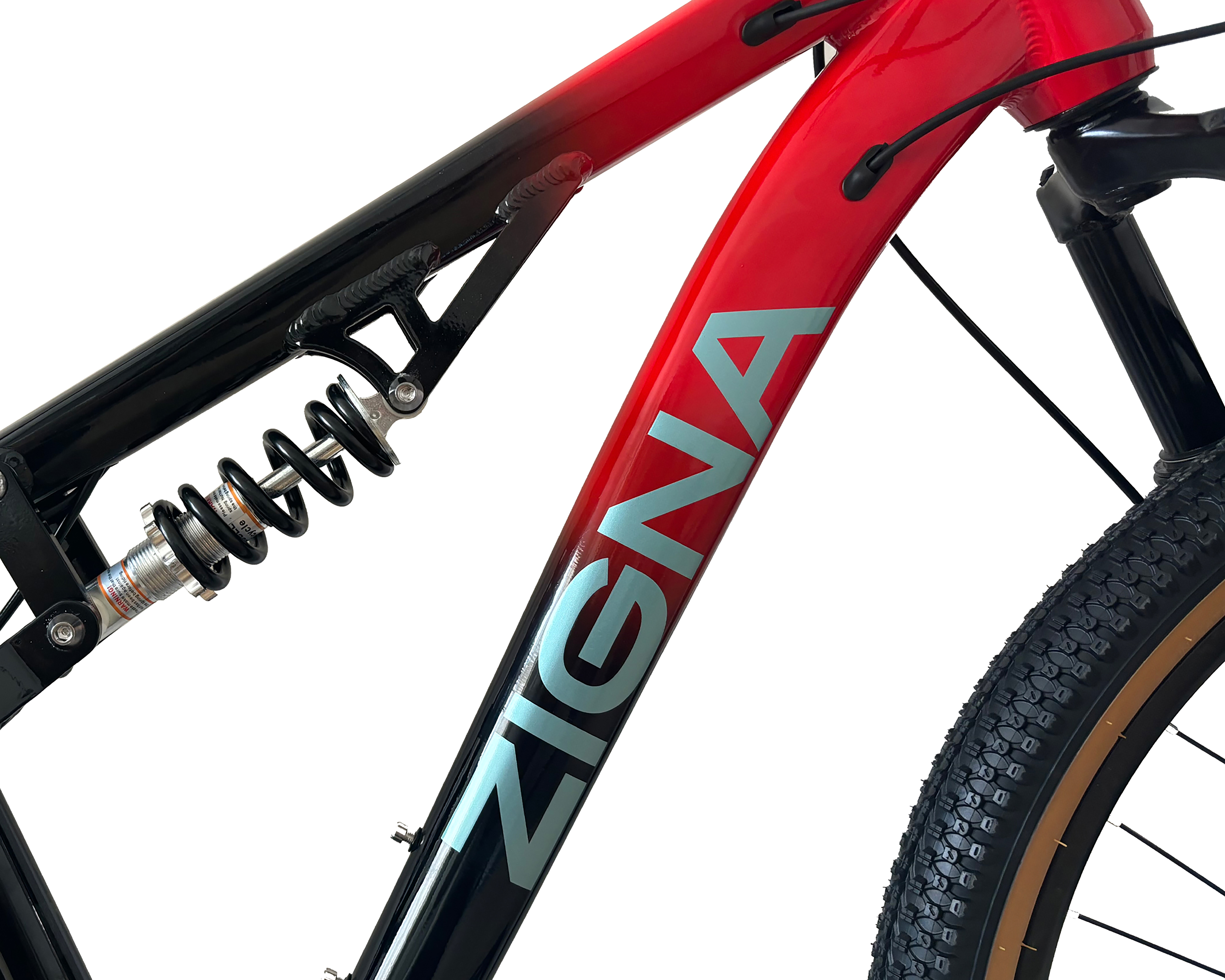 Foto 6 pulgar | Foto 5 | Bicicleta de Montaña Zigna Canis Rodada 24 Negro-Rojo