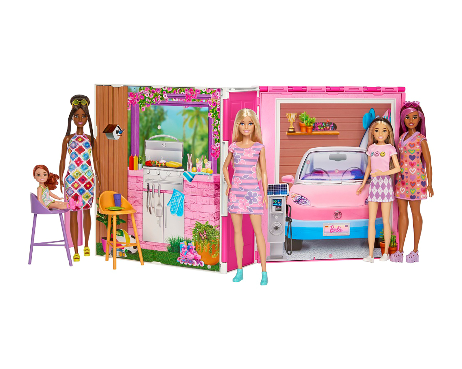 Foto 3 | Foto 3 | Casa de Muñecas Mattel Barbie Glam Rosa