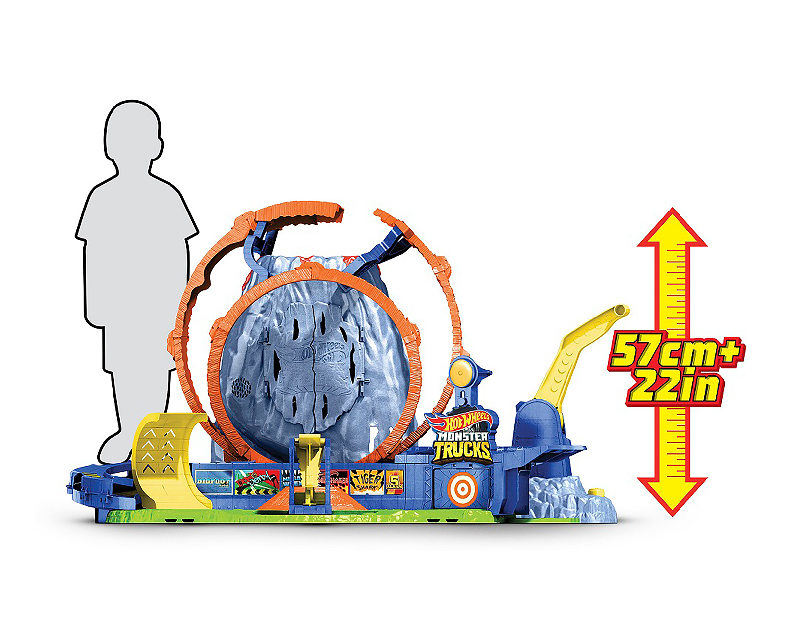 Foto 3 | Foto 3 | Pista de Carreras Hot Wheels Monster Trucks