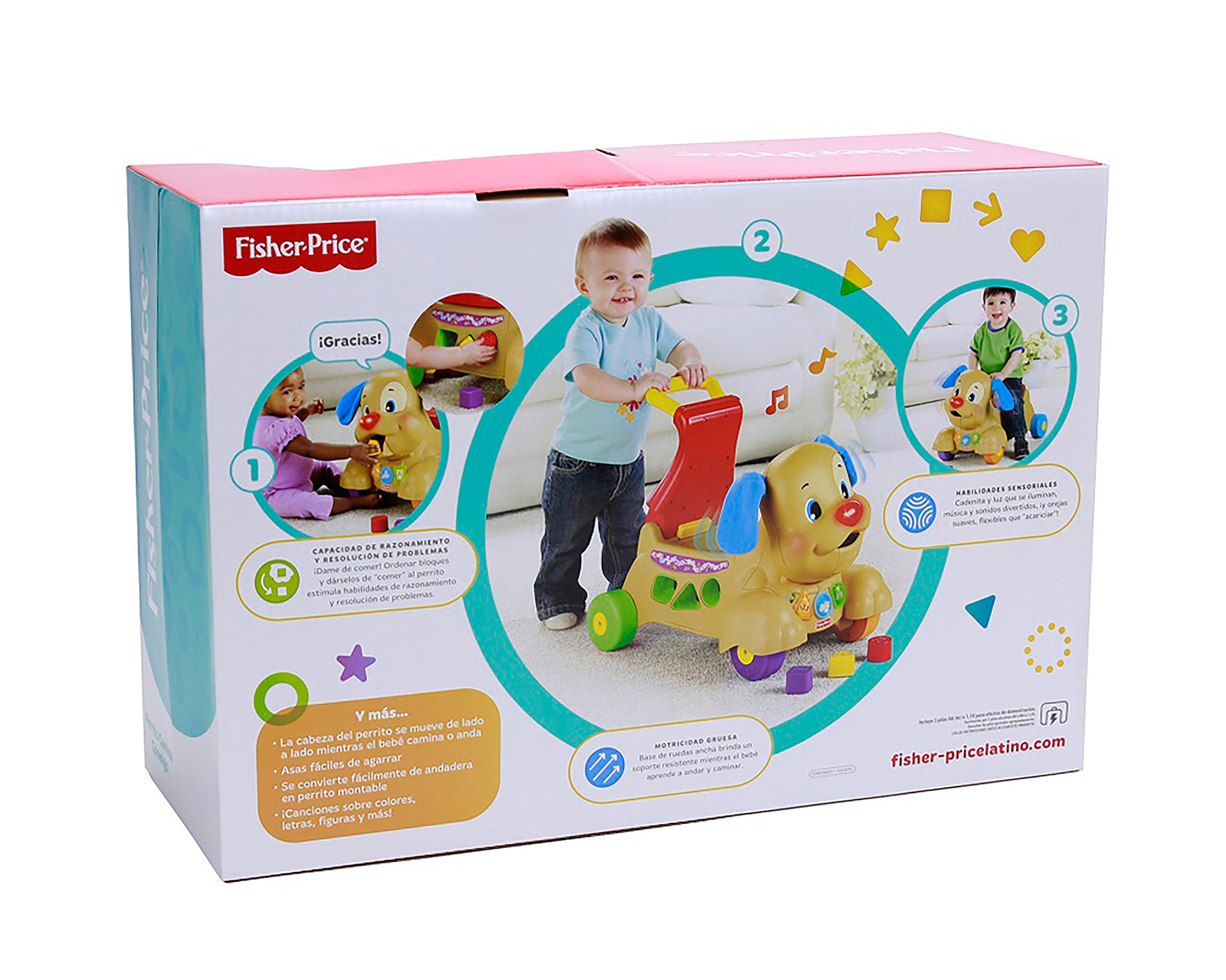 Foto 5 pulgar | Foto 4 | Correpasillo Fisher Price Ríe y Aprende Café