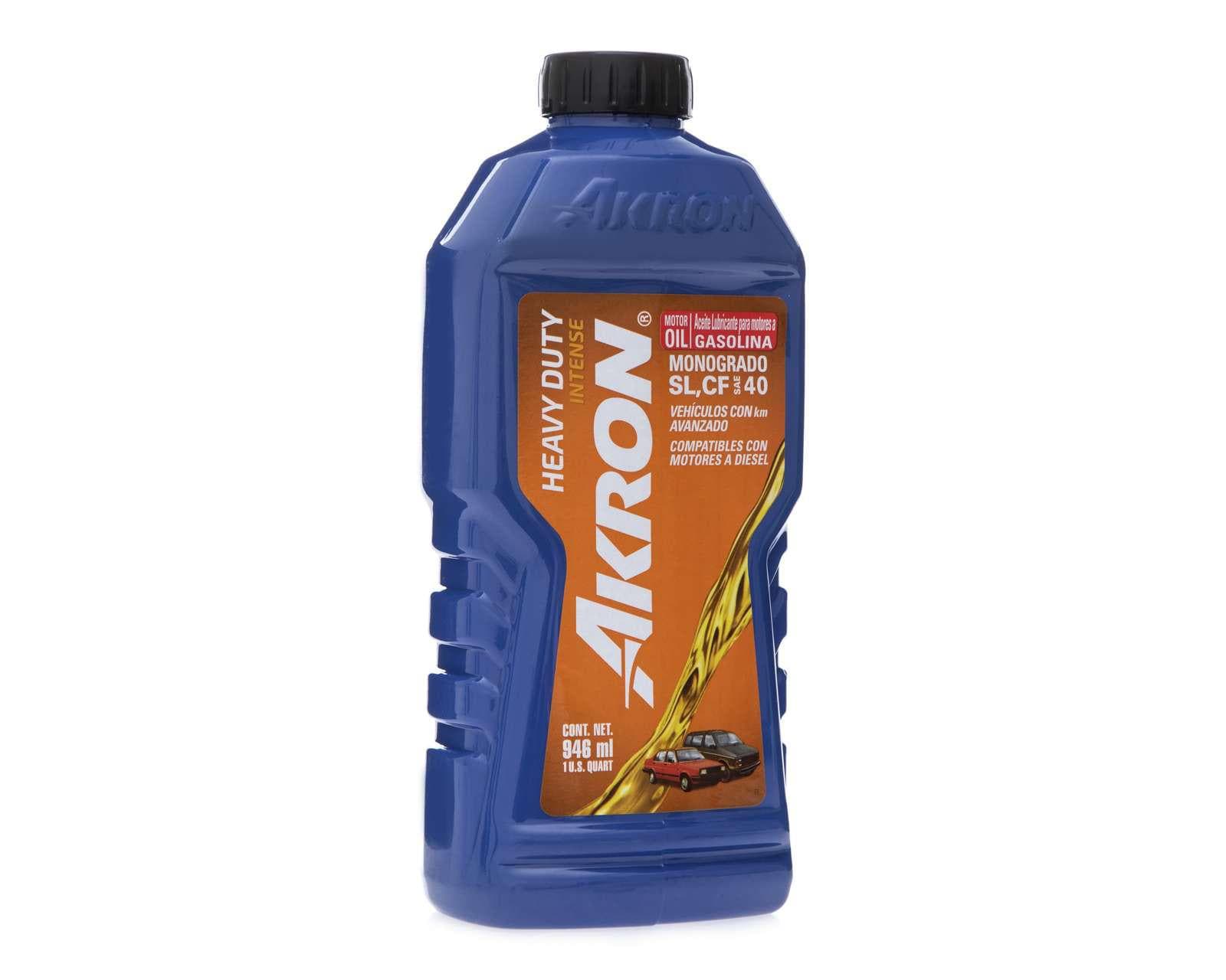Foto 2 pulgar | Foto 1 | Aceite para Motor Akron Intense Monogrado