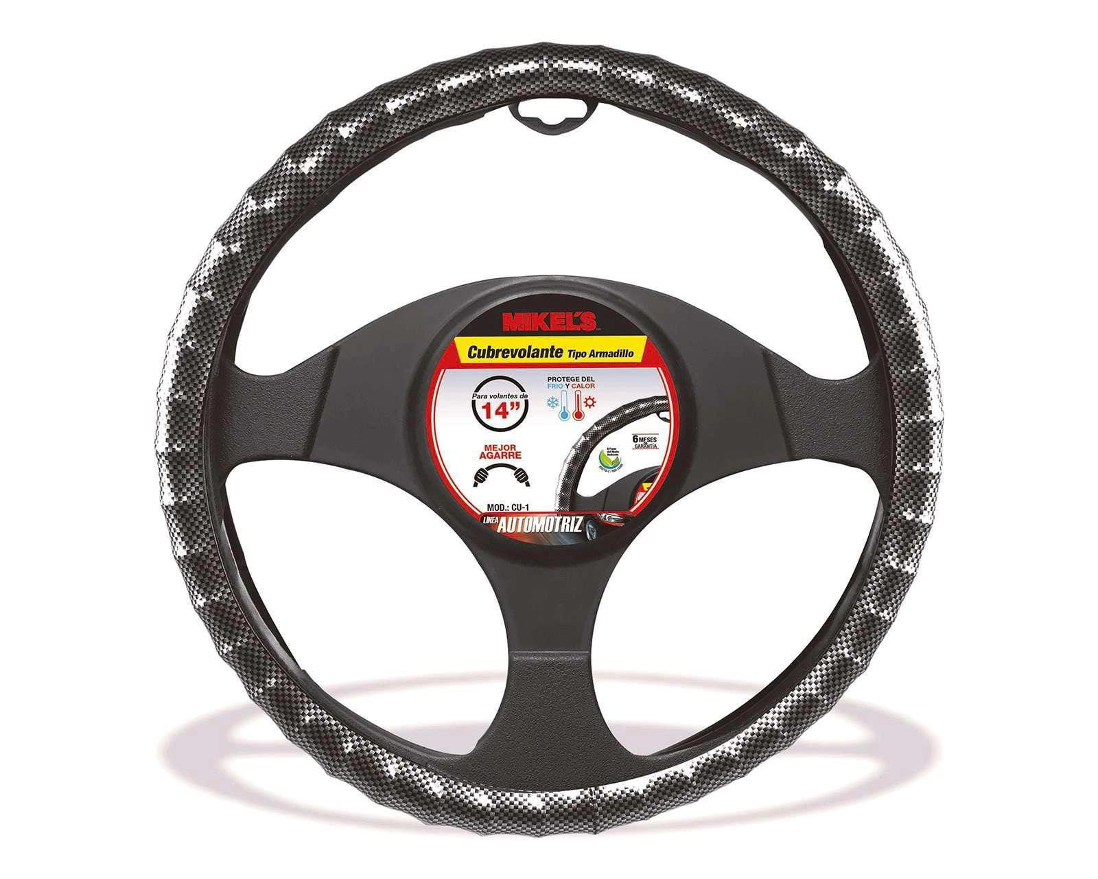 Cubre Volante Mikels CU-1 Plateado