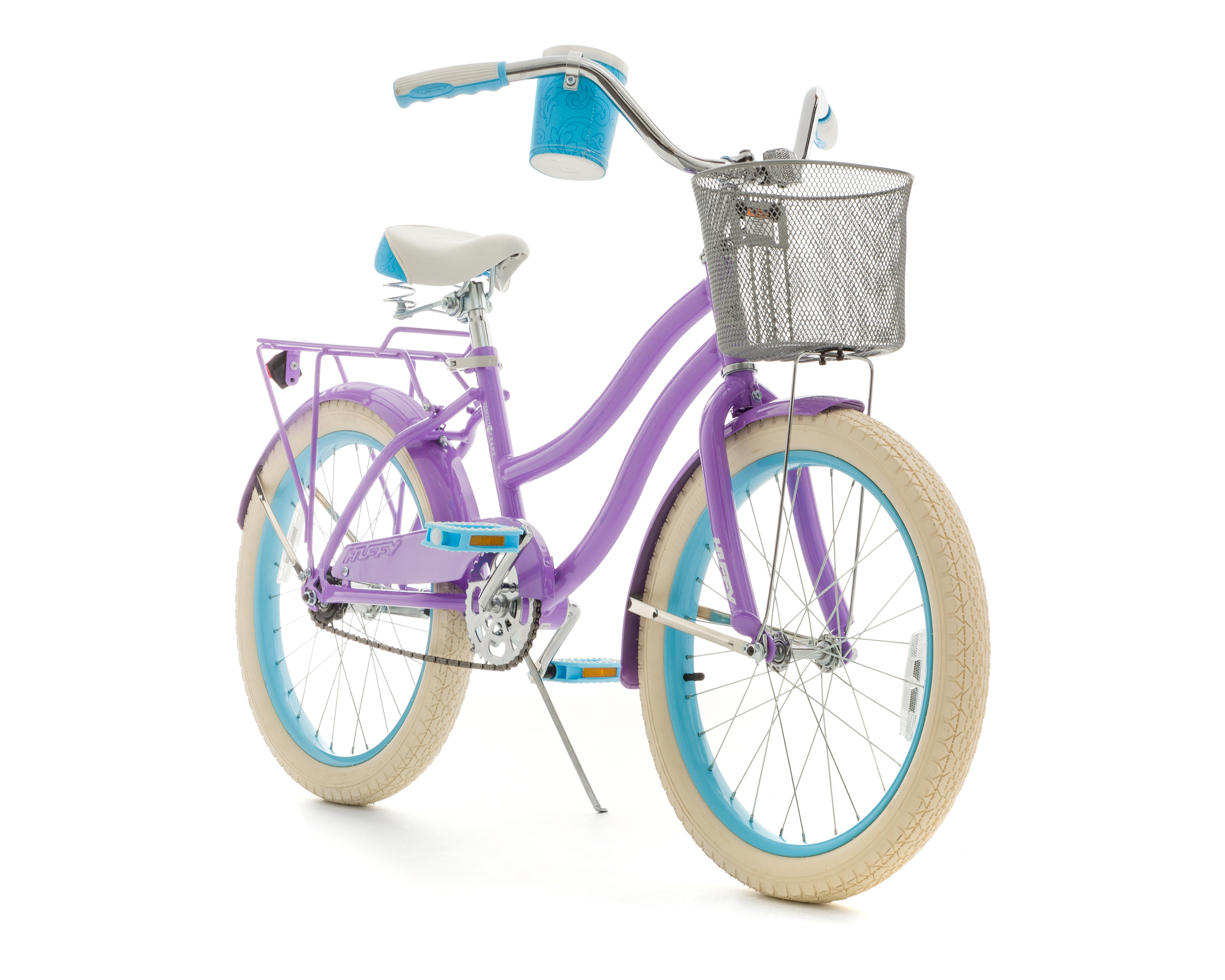 Bicicleta Urbana Huffy Deluxe Rodada 20 Lila