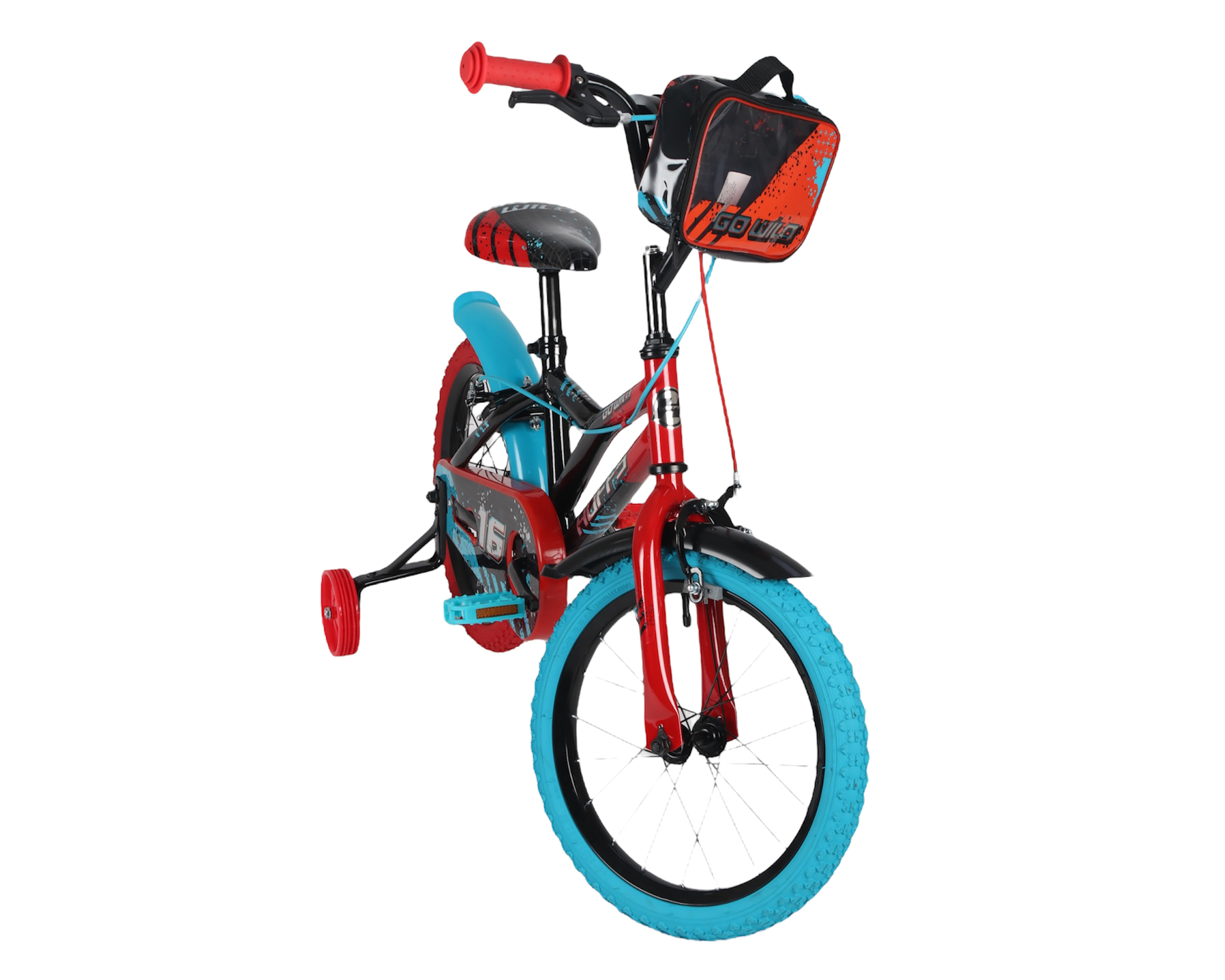 Foto 2 | Foto 2 | Bicicleta Infantil Huffy Go Wild Rodada 16 Roja